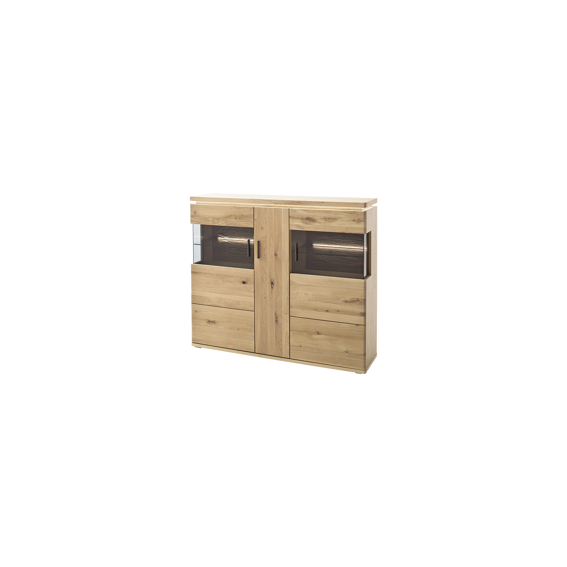 Collection H Highboard Barbados Front Balkeneiche Bianco Massiv geölt Korpus Balkeneiche Bianco furniert geölt Collection H Highboard Barbados Front Balkeneiche Bianco Massiv geölt Korpus Balkeneiche Bianco furniert geölt