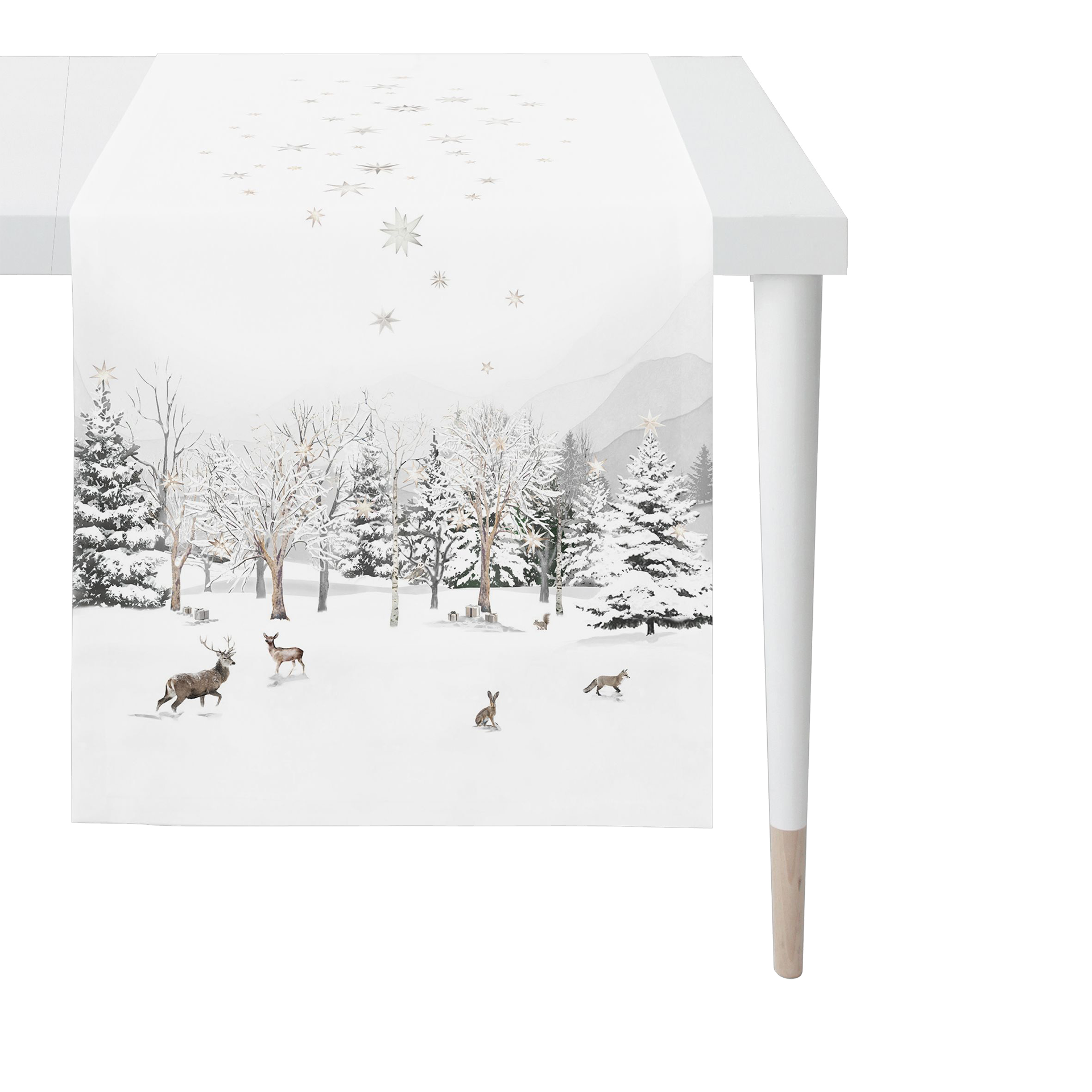 Tischläufer Tannen Weiß Tischläufer Tannen Weiß