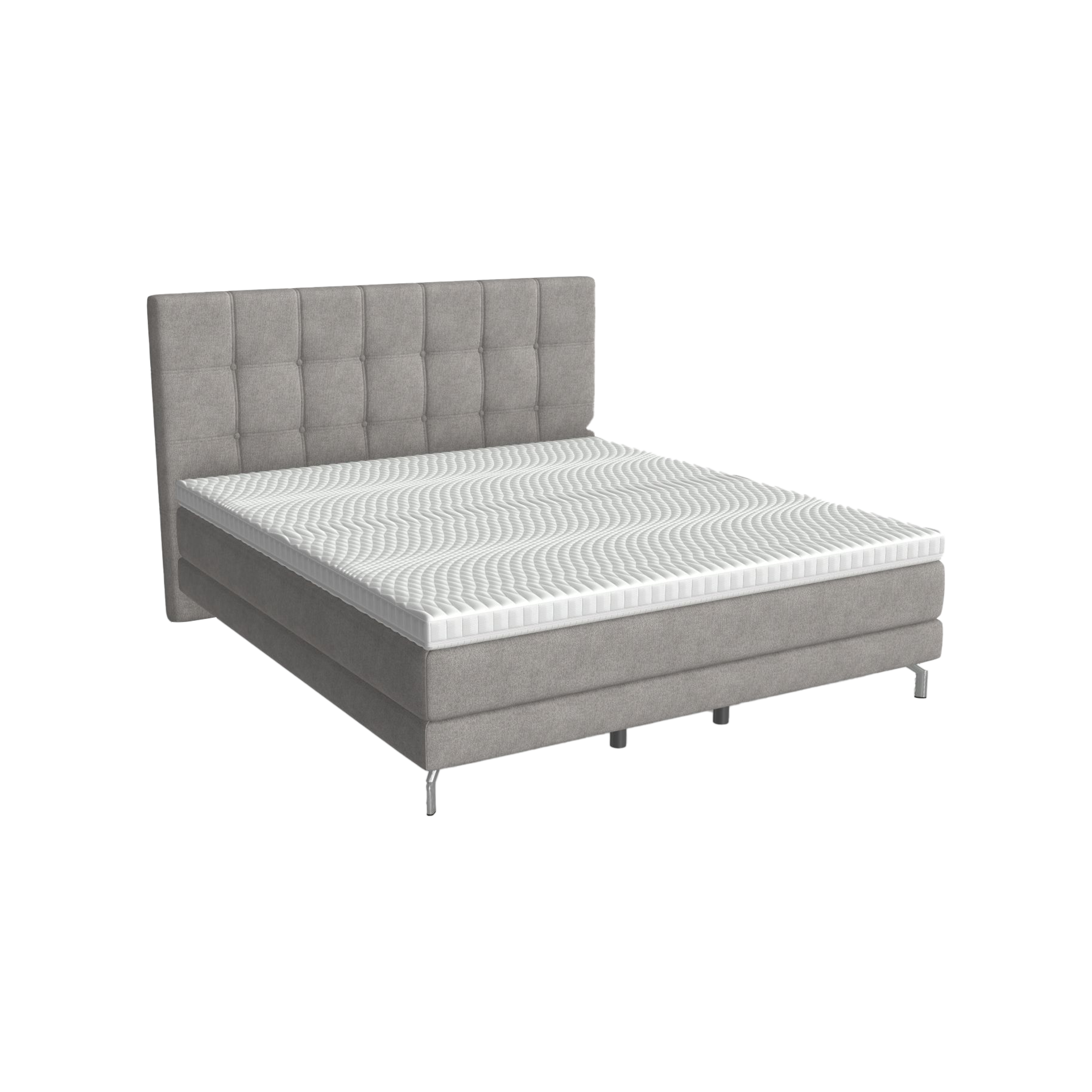Moritz Winter Boxspringbett San José Grau 180x200 cm H2 - mittelfest, bis ca. 80 kg H3 - fest, ab ca. 80 kg Moritz Winter Boxspringbett San José Grau 180x200 cm H2 - mittelfest, bis ca. 80 kg H3 - fest, ab ca. 80 kg