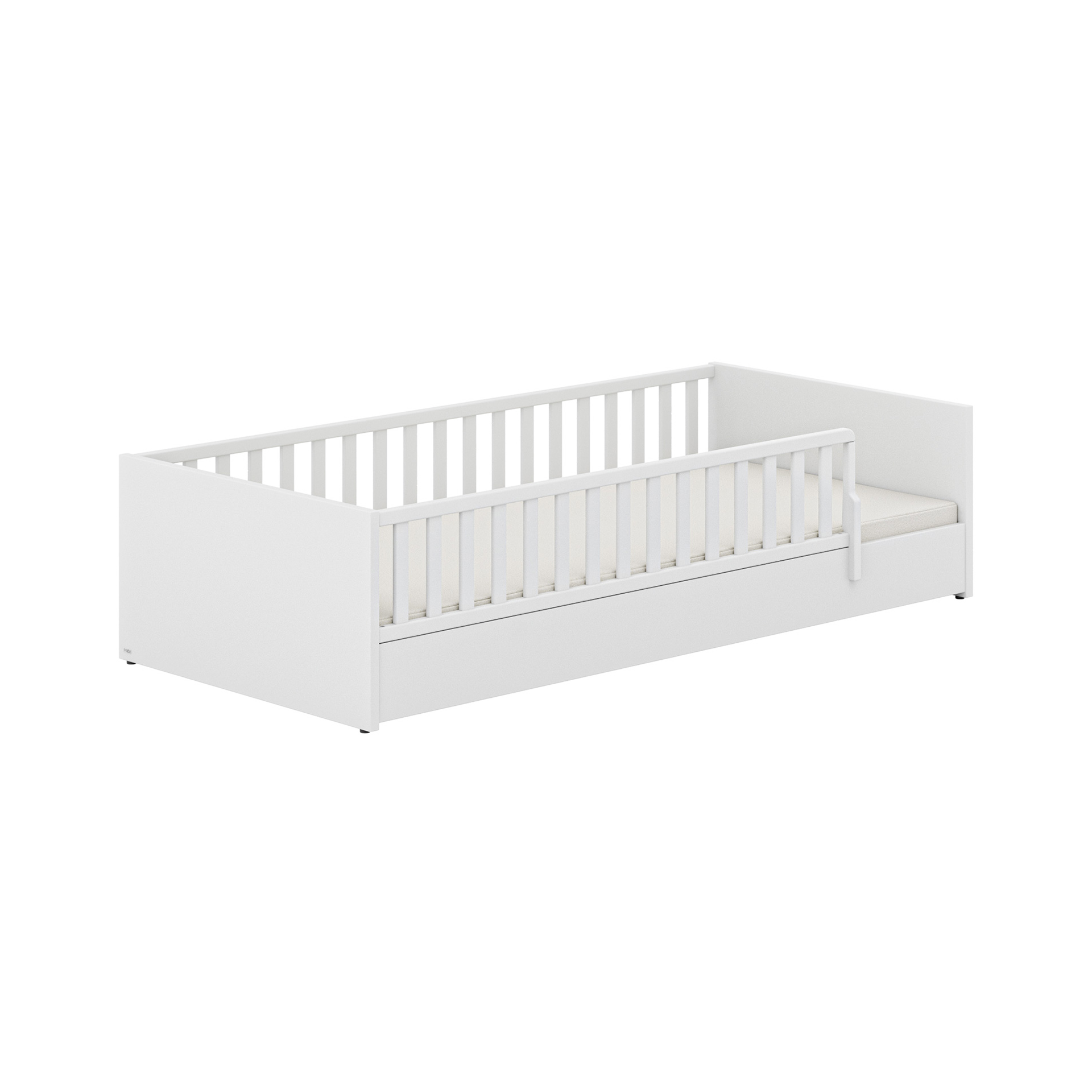 Paidi Babybett Little Flo Gestell Kreideweiß 90x200 cm