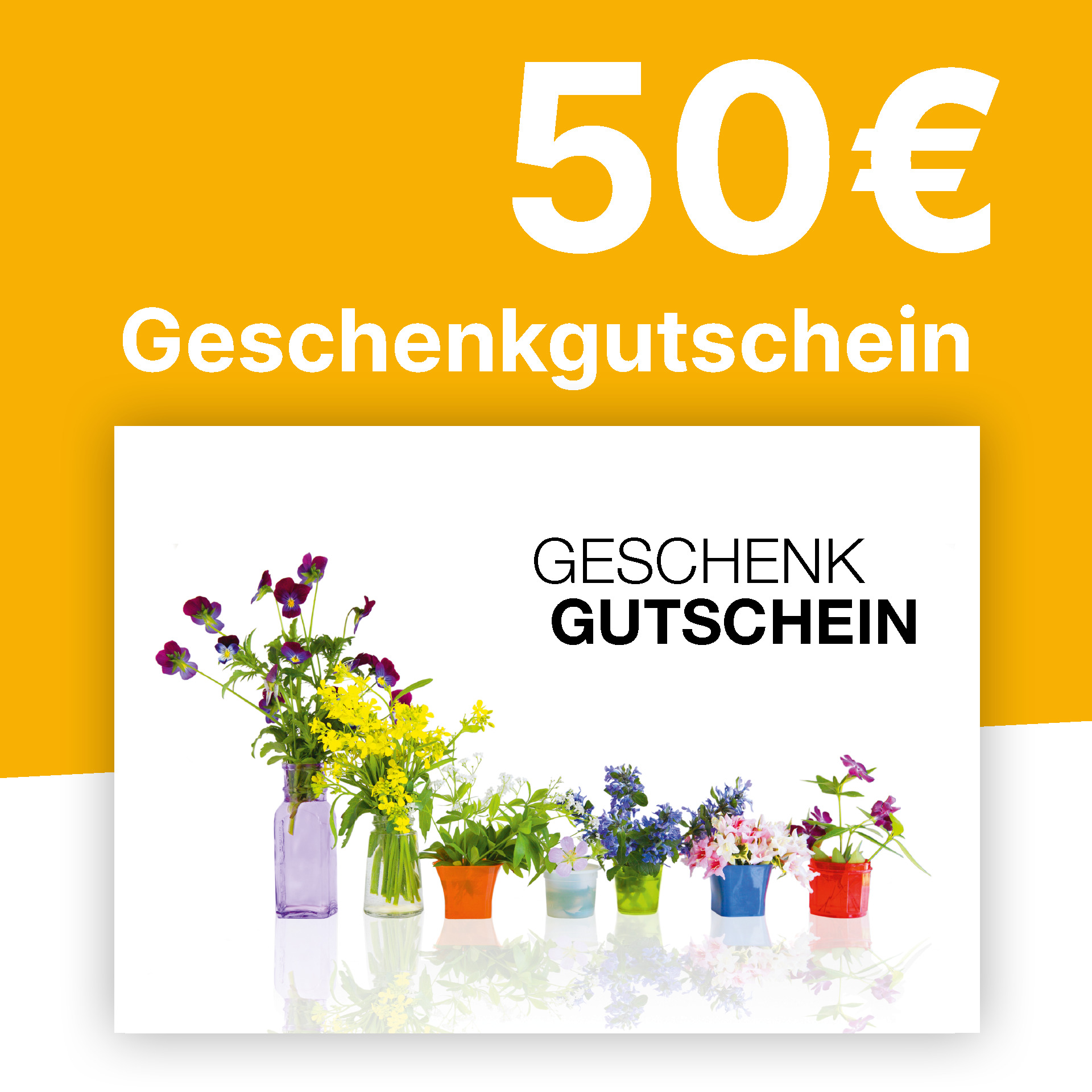 Gutschein 50,- € Gutschein 50,- €