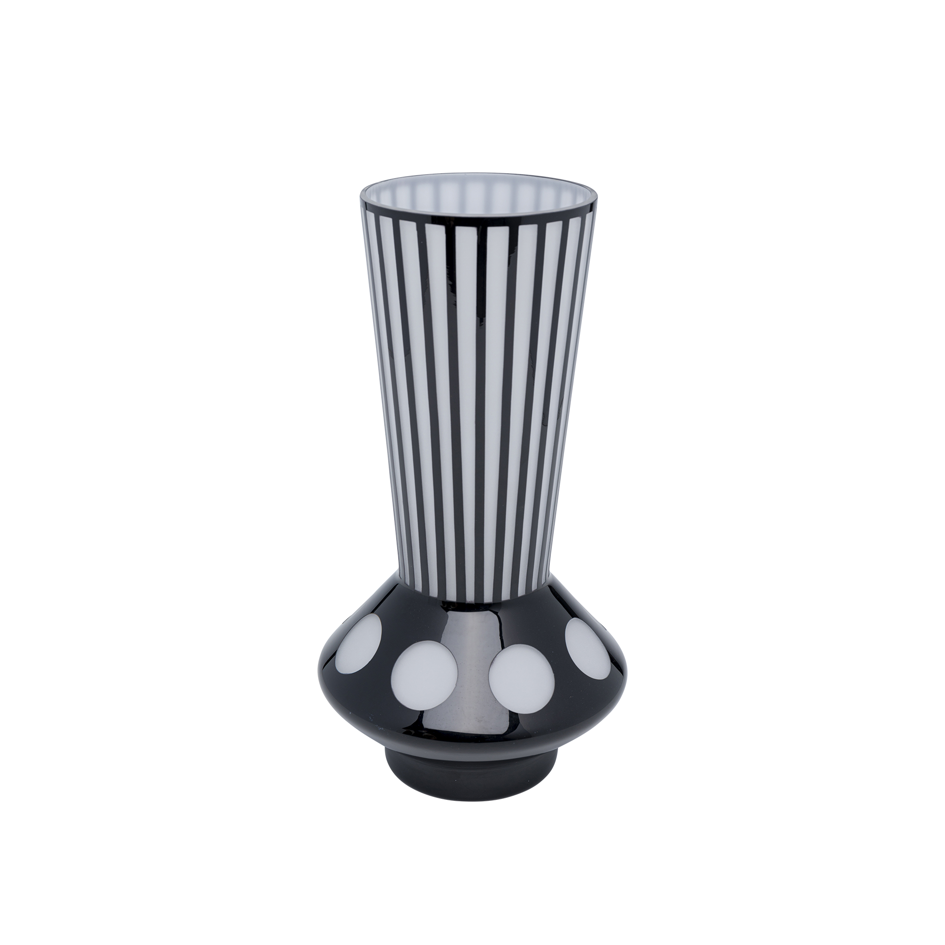 Kare Vase Brillar Schwarz