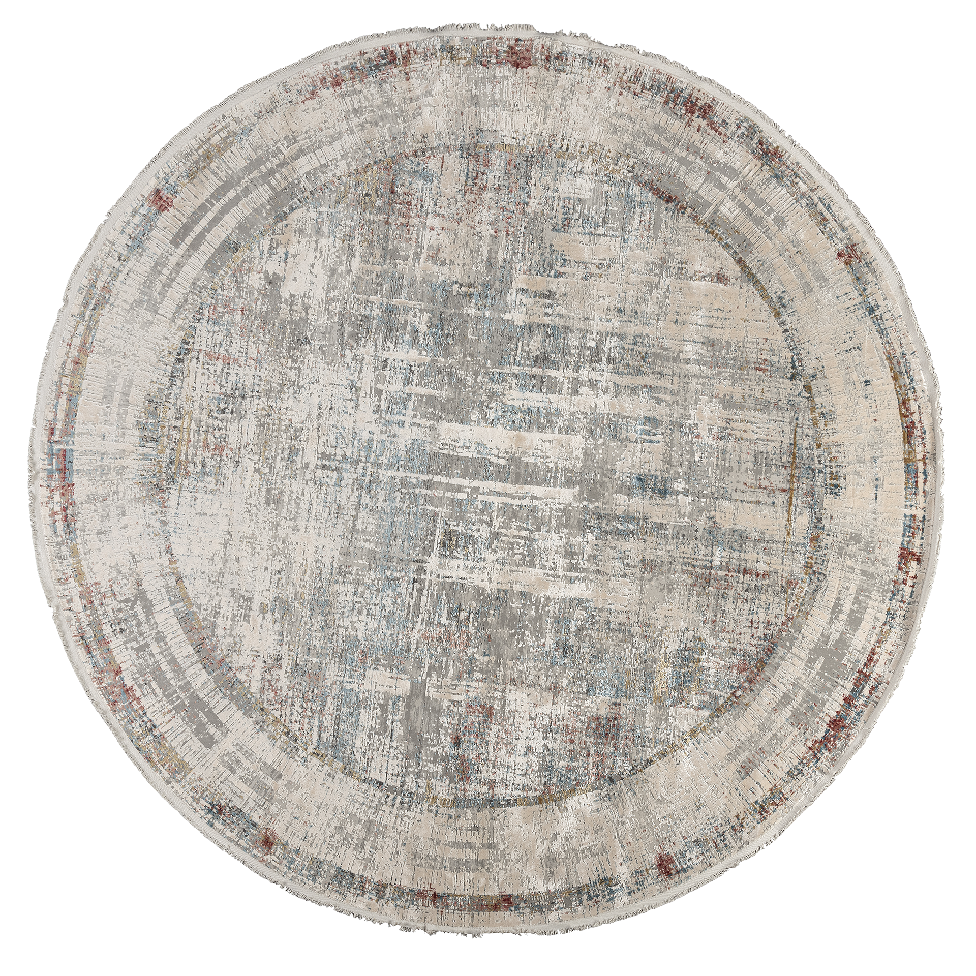 Teppich Atlantis 240x240cm blau grau