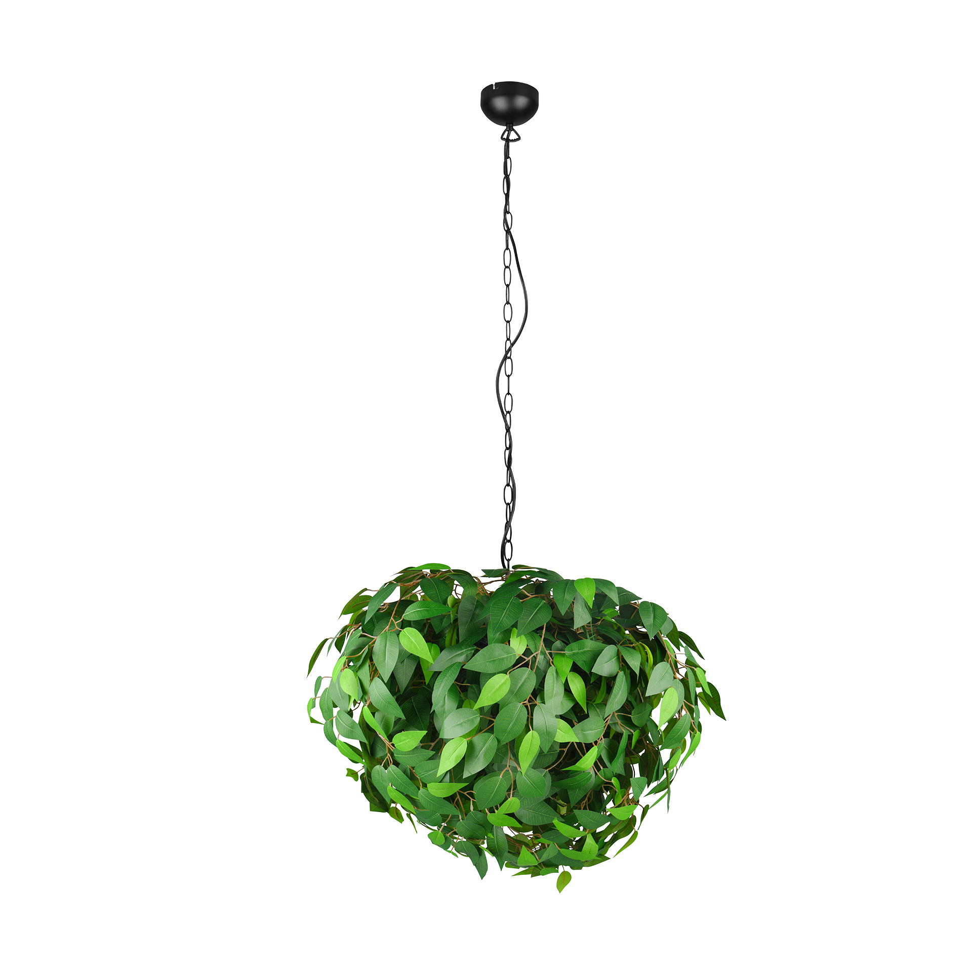 Pendelleuchte Leavy Schwarz Grün Pendelleuchte Leavy Schwarz Grün