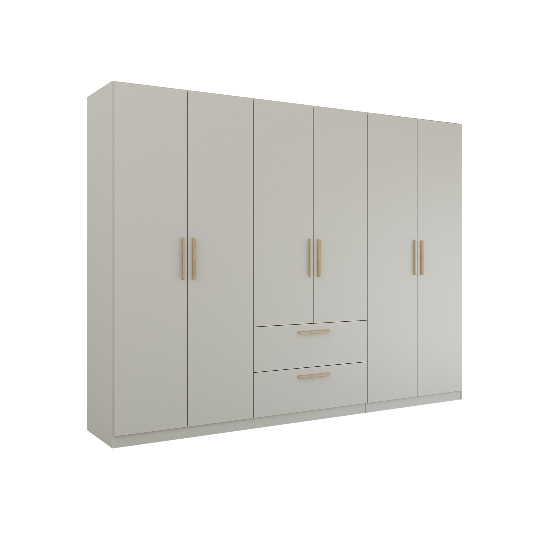 Drehtürenschrank Sky Grau 54*271*210