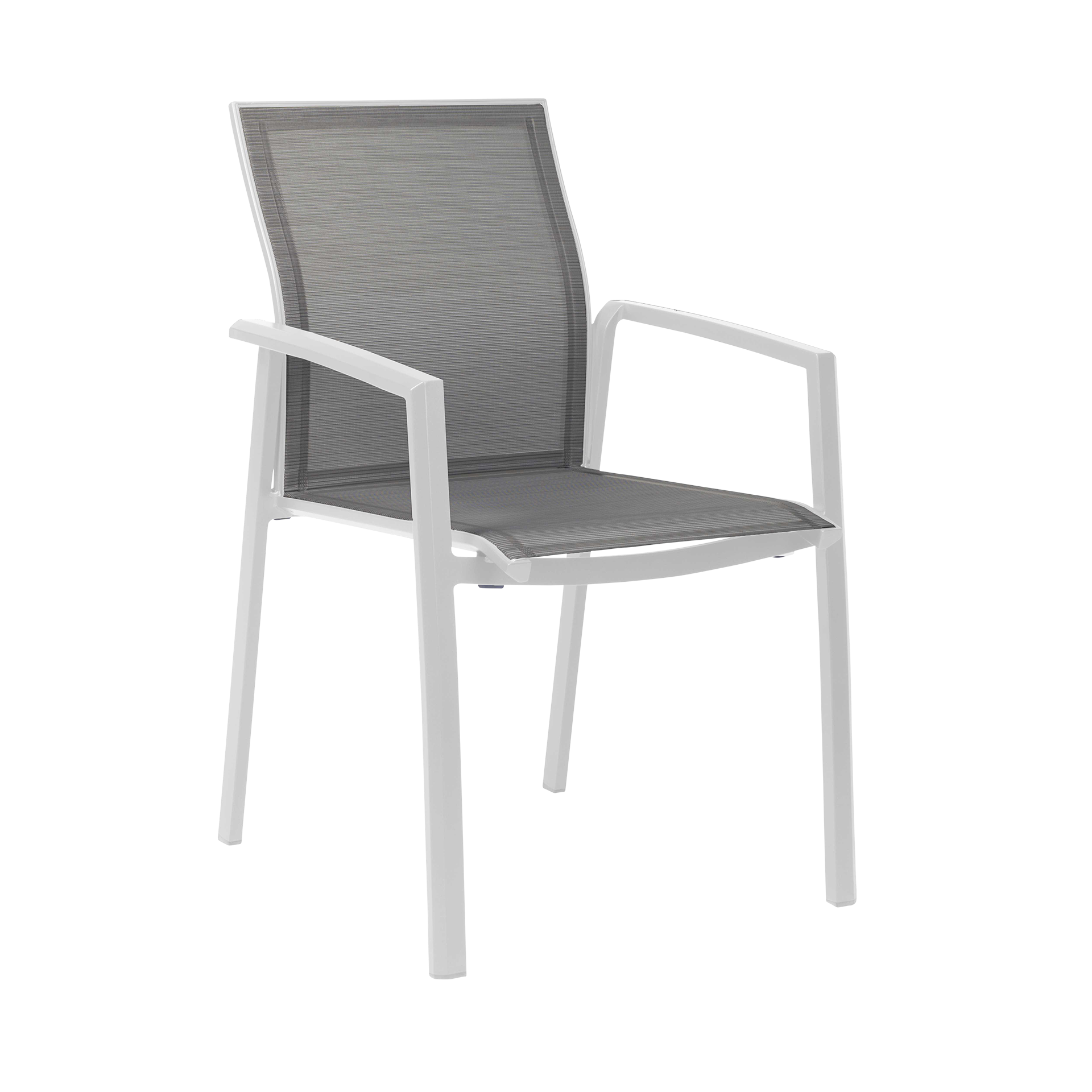 Stern Stapelsessel Kari Bezug Silber Gestell Weiß Stern Stapelsessel Kari Bezug Silber Gestell Weiß