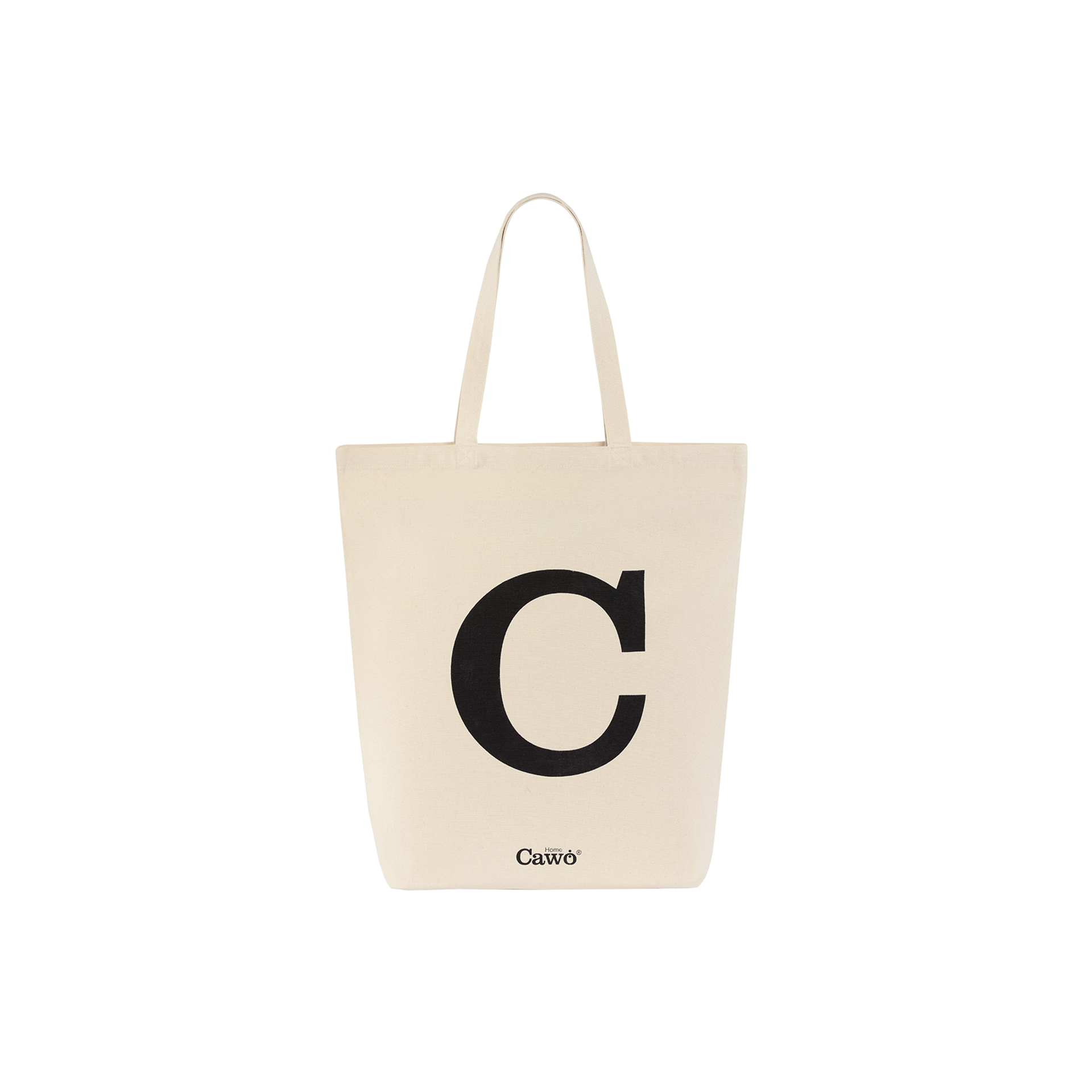Tasche "C" Shopper Natur Schwarz Tasche "C" Shopper Natur Schwarz