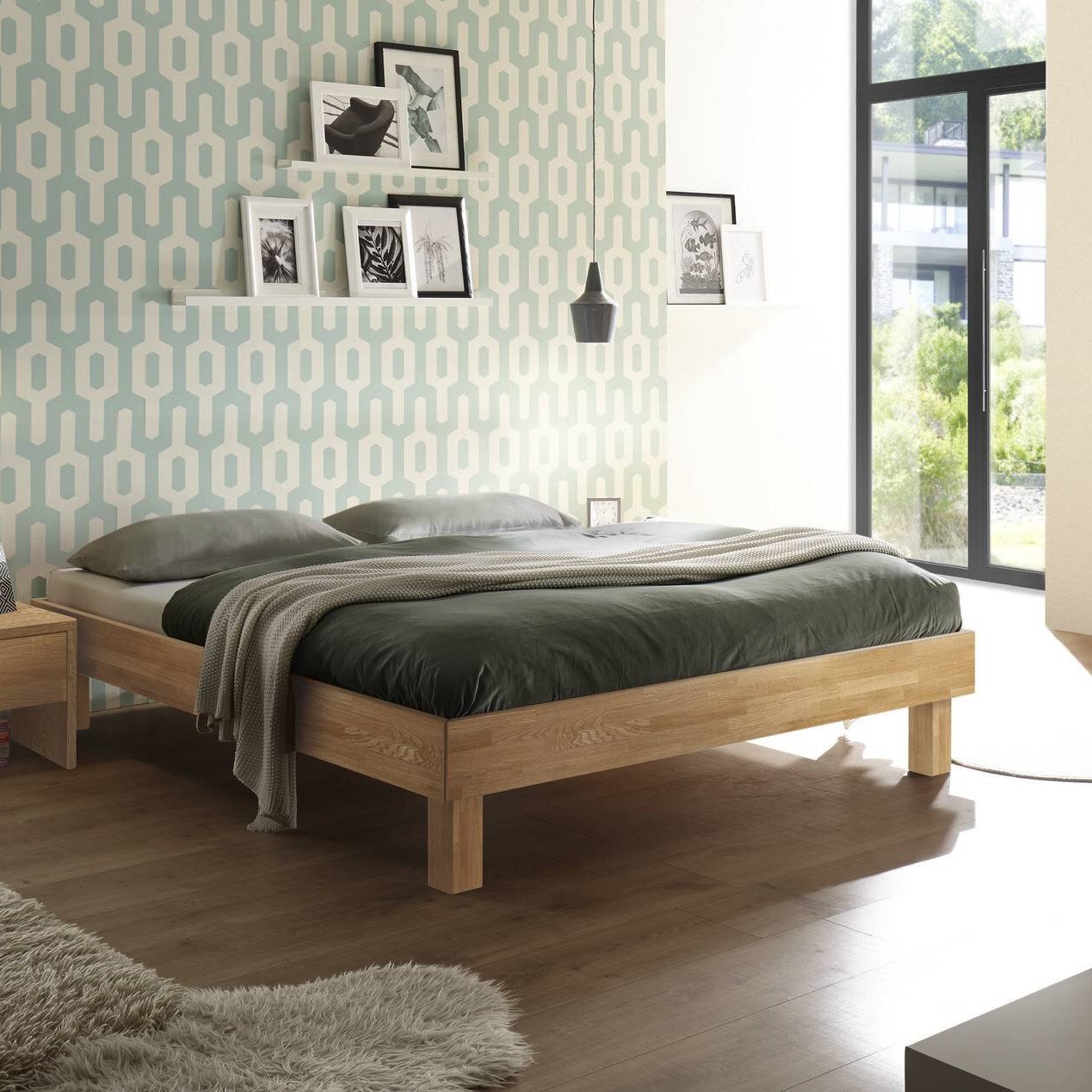 HASENA Bett Rapallo Gestell Eiche Bianco 120x200 cm HASENA Bett Rapallo Gestell Eiche Bianco 120x200 cm