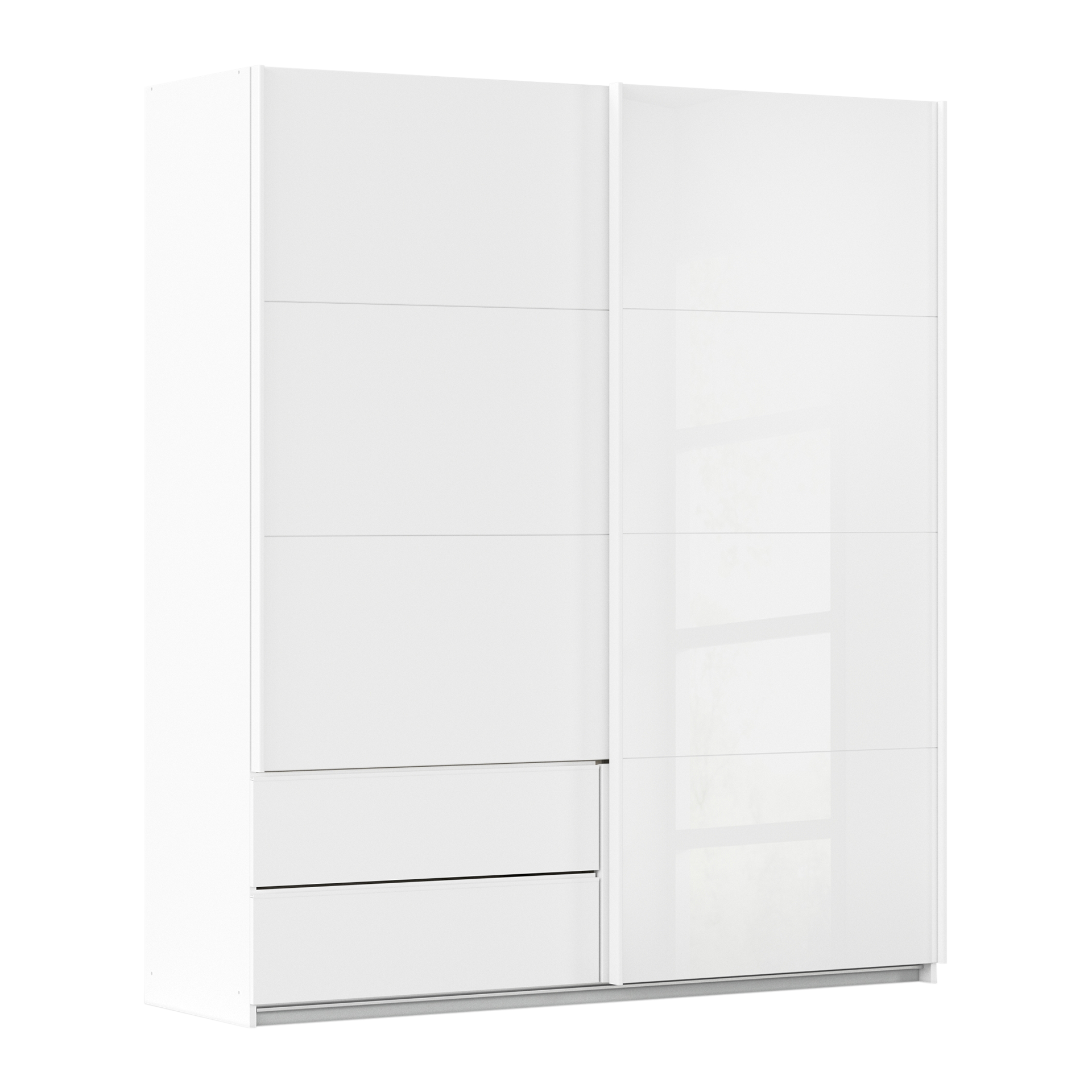 Paul Phillip Schwebetürenschrank Emotion Weiß 62*189*214 Paul Phillip Schwebetürenschrank Emotion Weiß 62*189*214