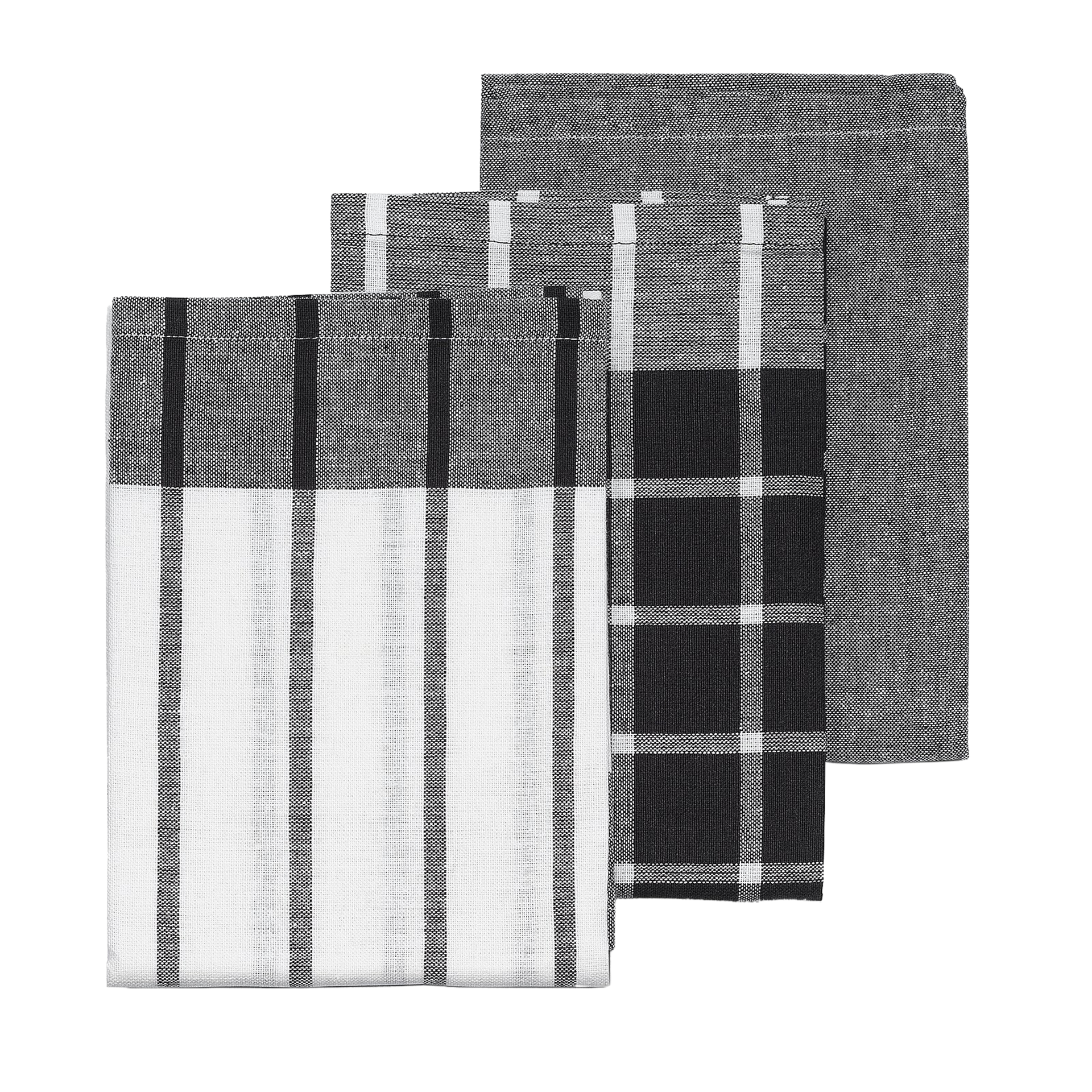 Geschirrhandtuch Pasado Weiß-Schwarz Geschirrhandtuch Pasado Weiß-Schwarz