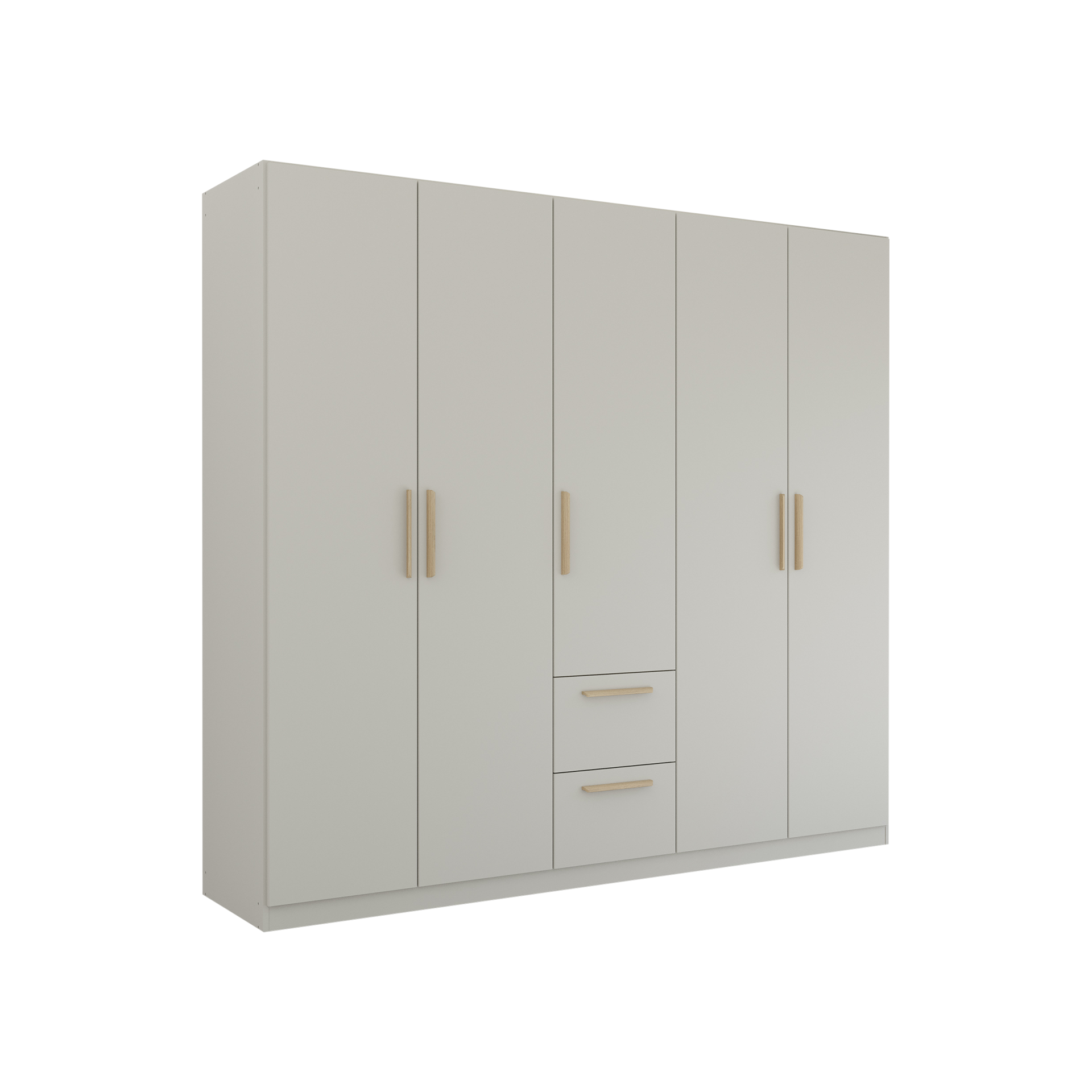 Drehtürenschrank Sky Grau 54*226*210 Drehtürenschrank Sky Grau 54*226*210