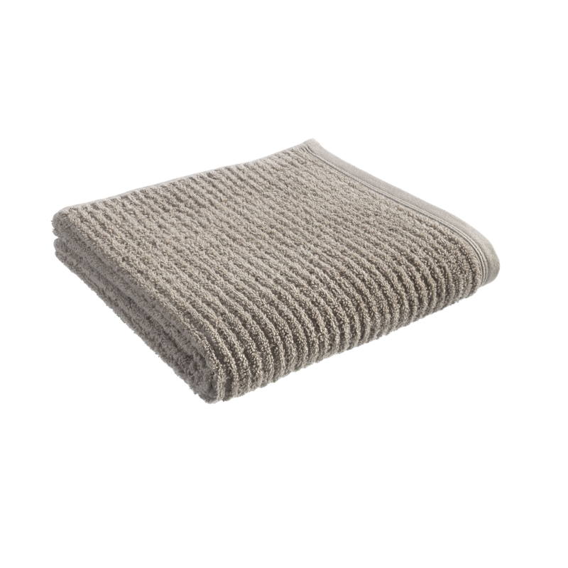 Casea Handtuch Casea Almeria Taupe 50x100cm