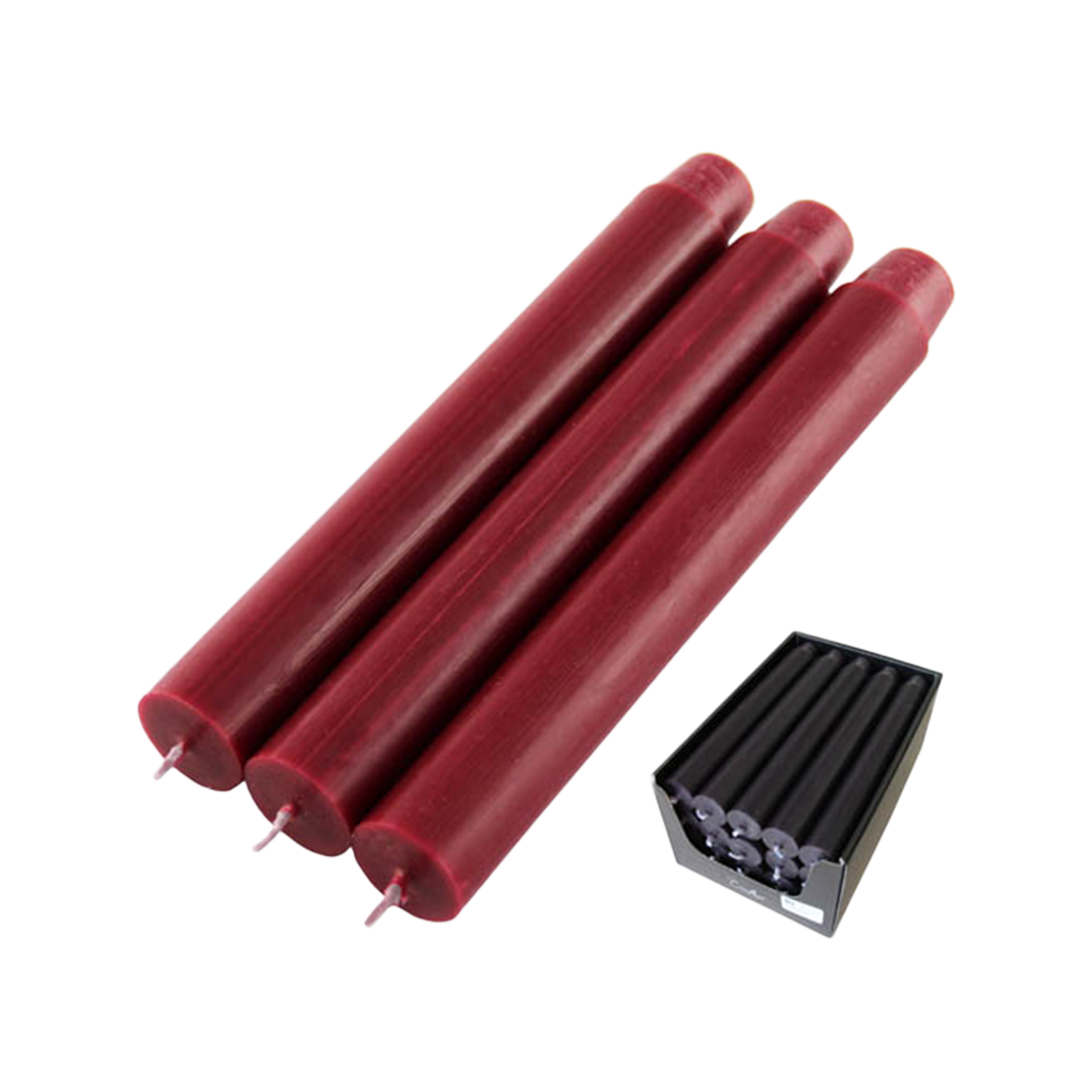 Kerze Nordica Bordeaux