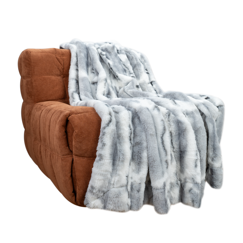 Decke Fiore Silber 150x200cm Decke Fiore Silber 150x200cm