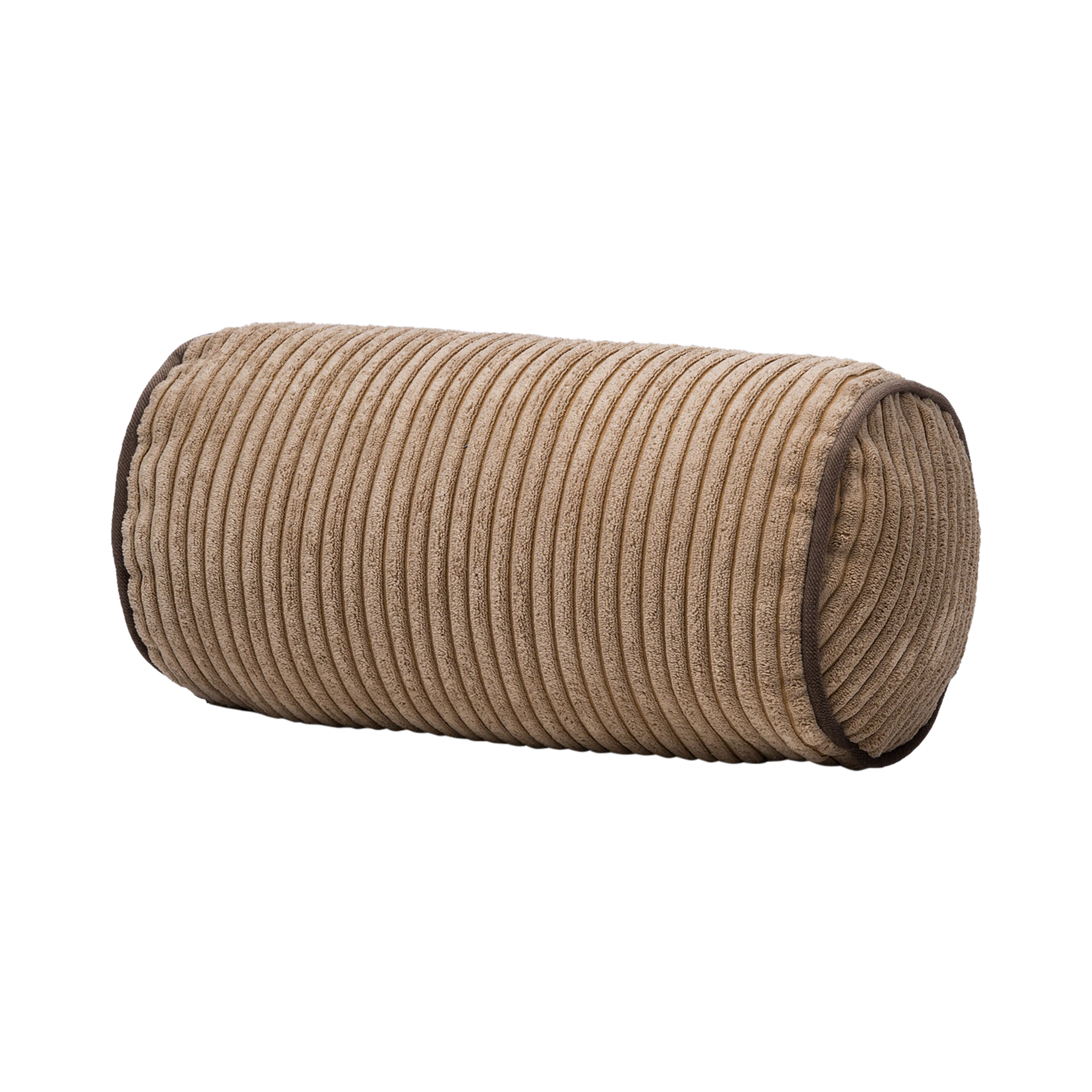 Kissenrolle Anafi Taupe 40x20cm Kissenrolle Anafi Taupe 40x20cm