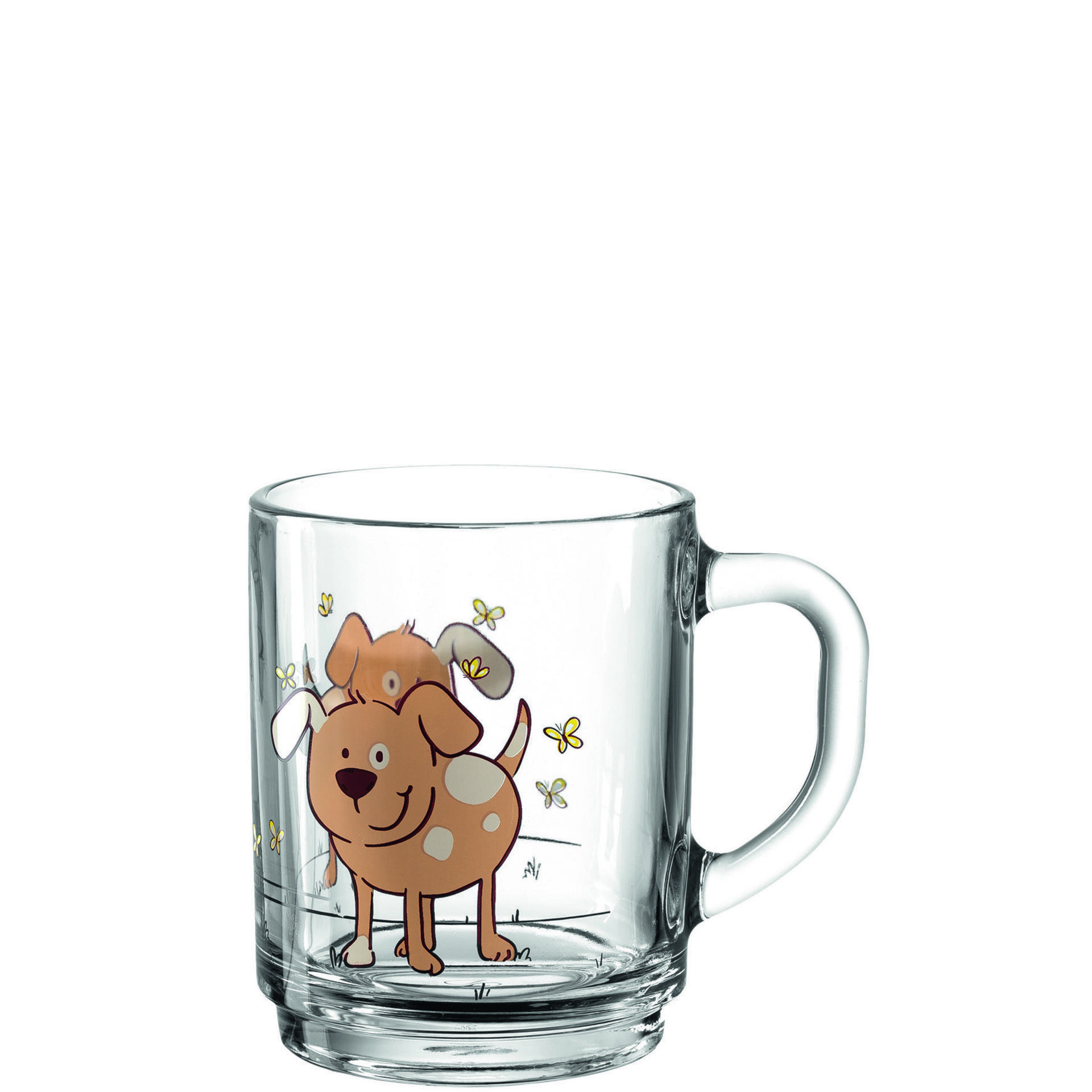 Glas Hund Klar