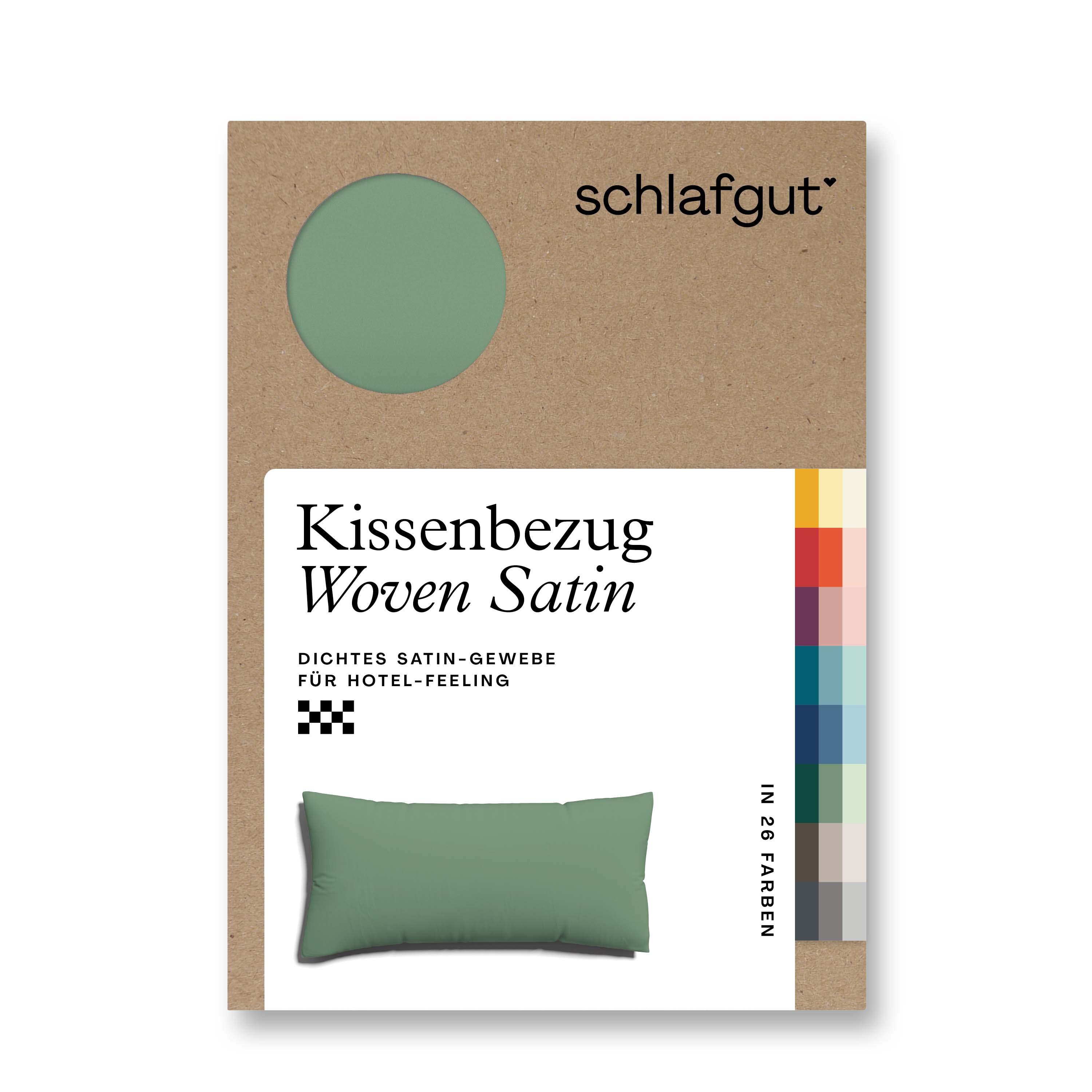 Kissenbezug Woven Green Mid 40x80cm Kissenbezug Woven Green Mid 40x80cm