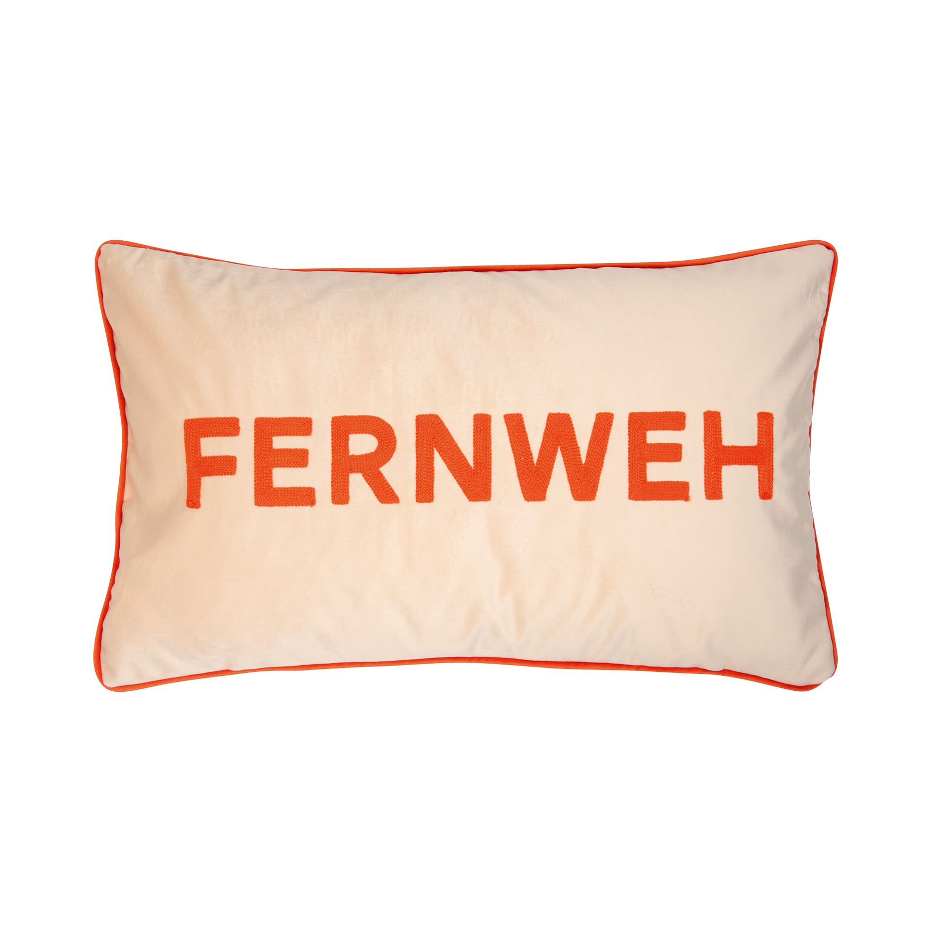 Kissenhülle Letters Sand-Orange 30x30cm Kissenhülle Letters Sand-Orange 30x30cm