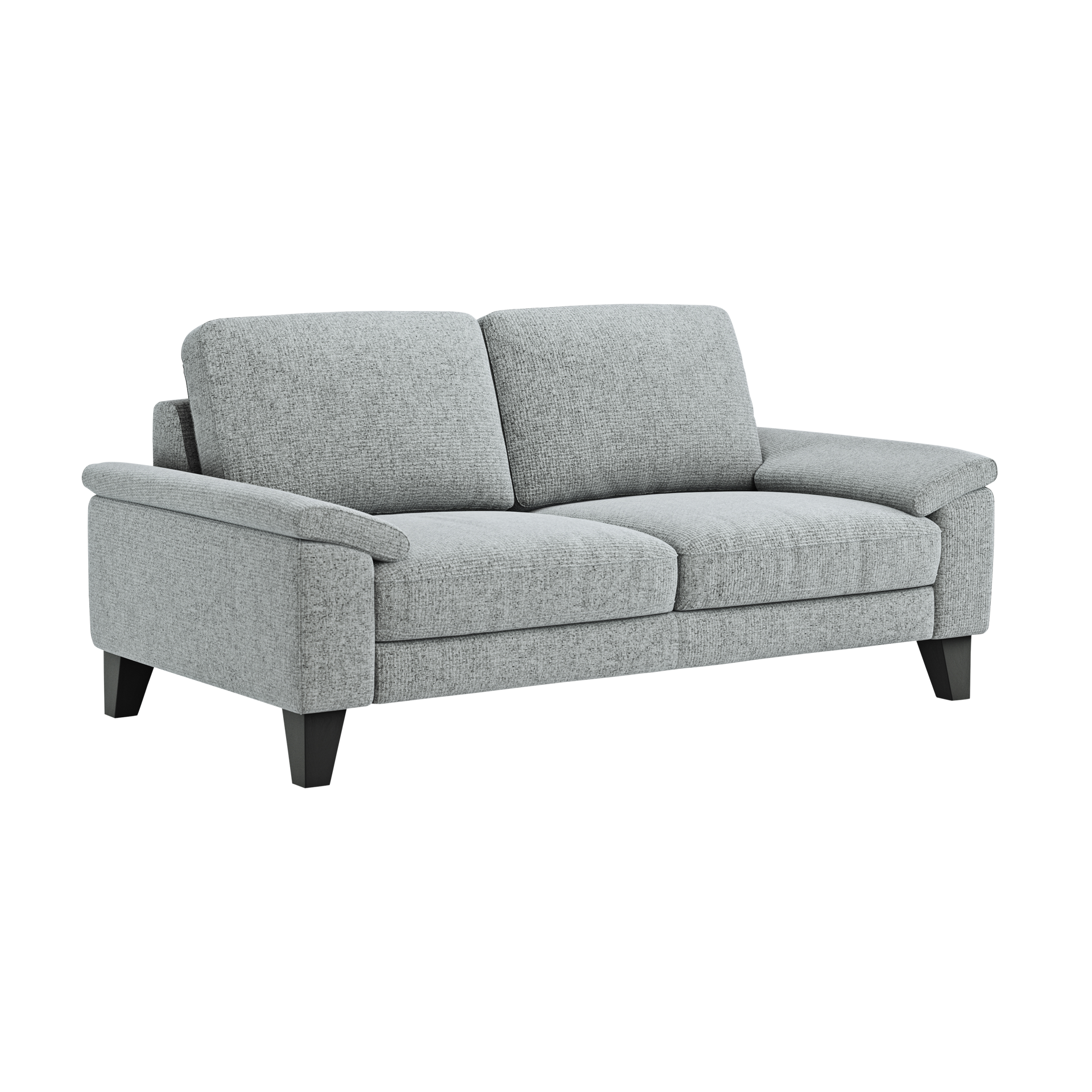 Global wohnen Sofa 2-Sitzer Oviedo Catona 15a Light-Grey Global wohnen Sofa 2-Sitzer Oviedo Catona 15a Light-Grey