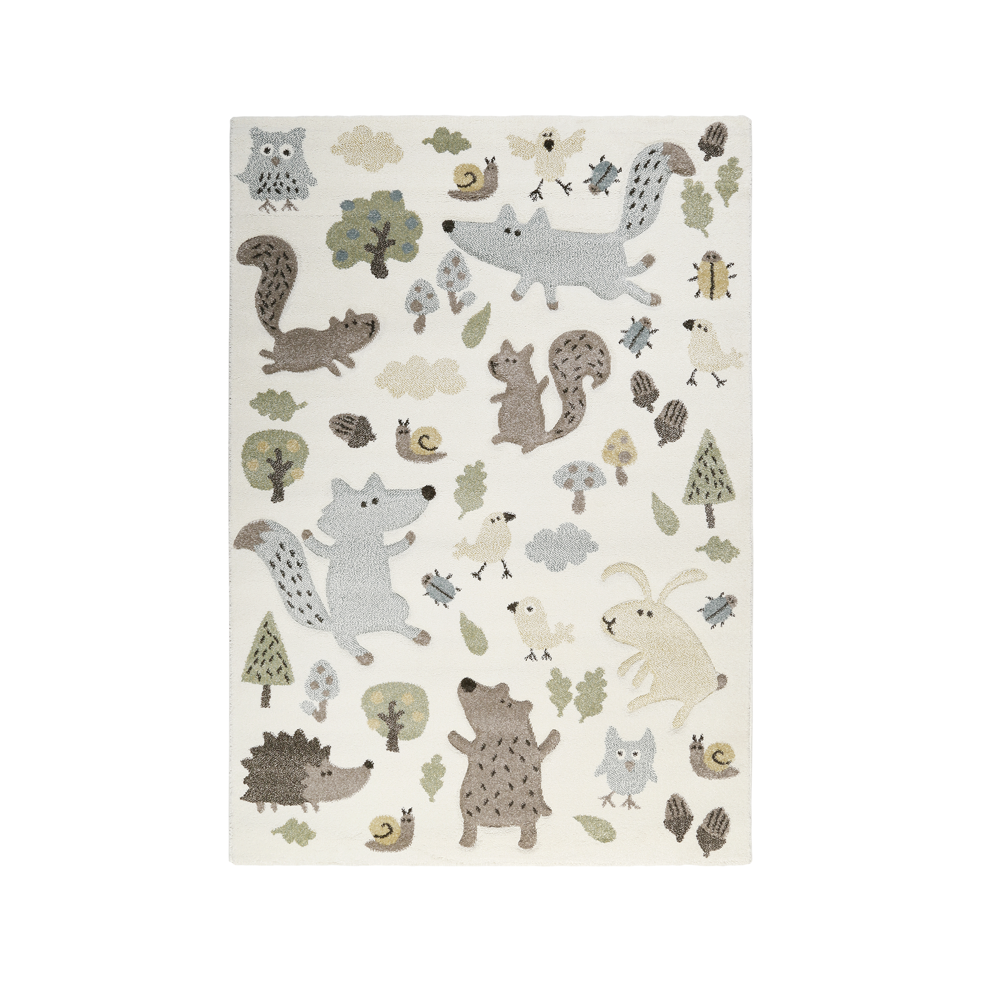 Sigikid Kinderteppich Forest 80x150cm Weiß Sigikid Kinderteppich Forest 80x150cm Weiß