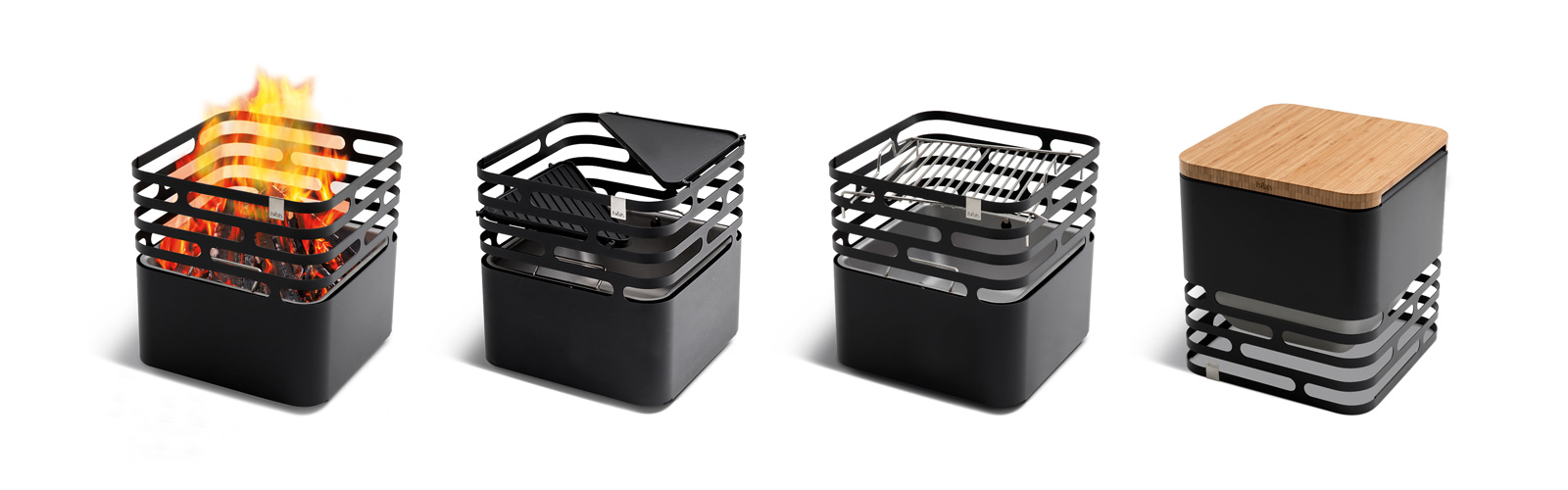 Höfats Feuerschale Cube Schwarz Höfats Feuerschale Cube Schwarz