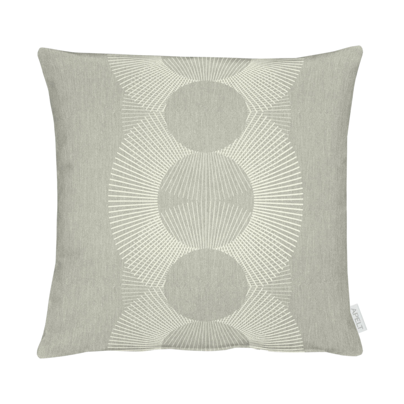 Kissen Kreisen Taupe 48x48cm Kissen Kreisen Taupe 48x48cm