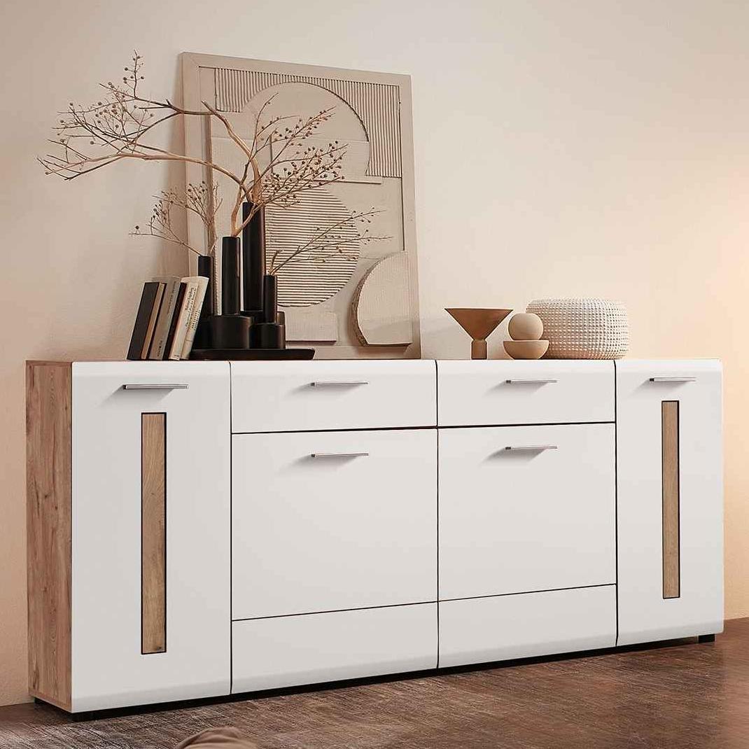Inovationi Sideboard Eubea Weiß 42*175*88
