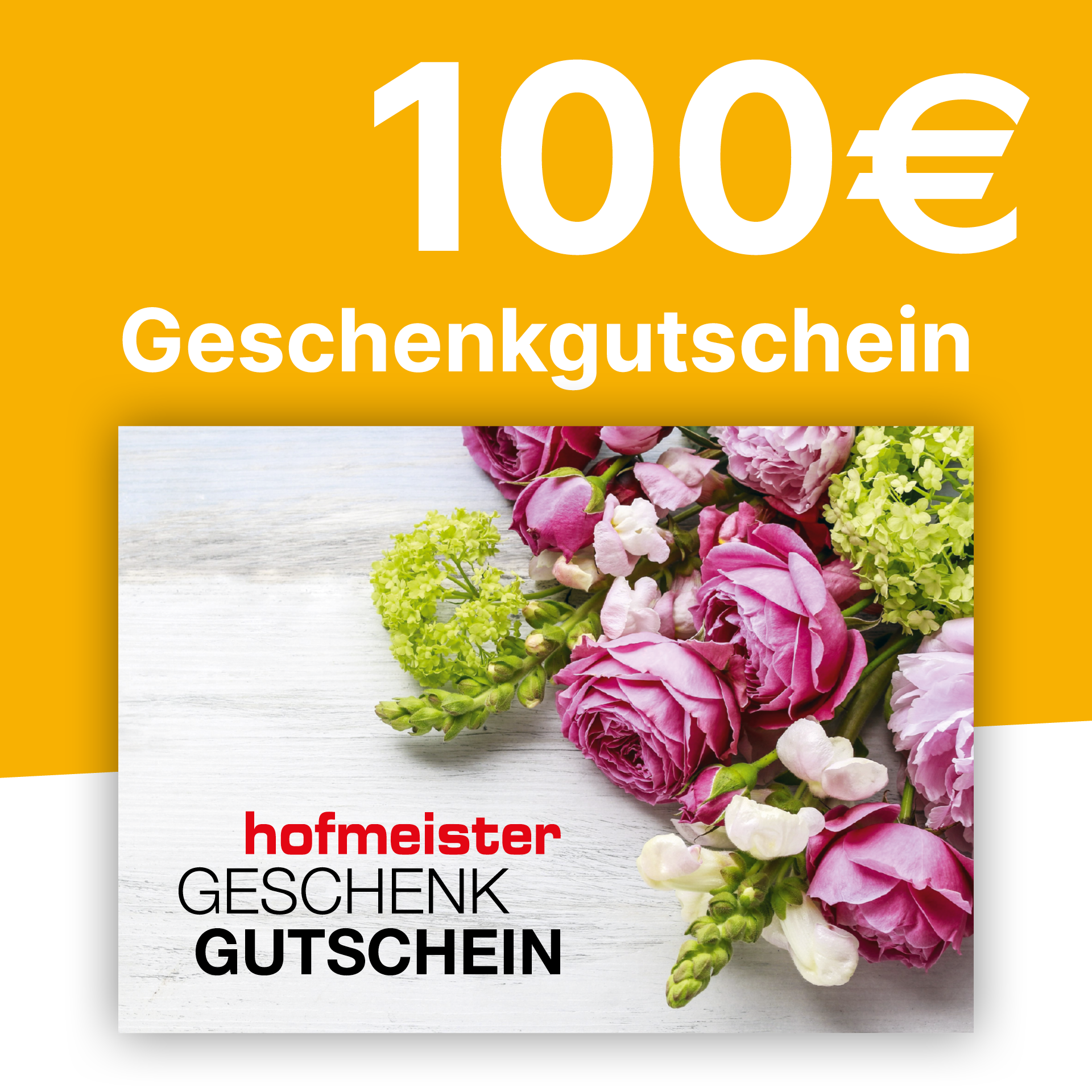 Gutschein 100,- € Gutschein 100,- €