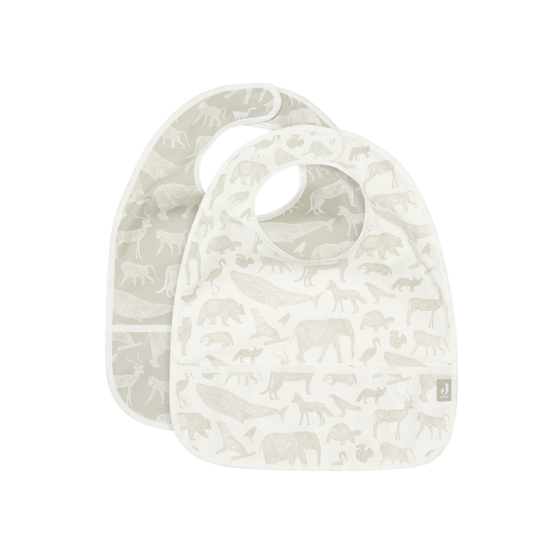 Lätzchen Animals Olive Green