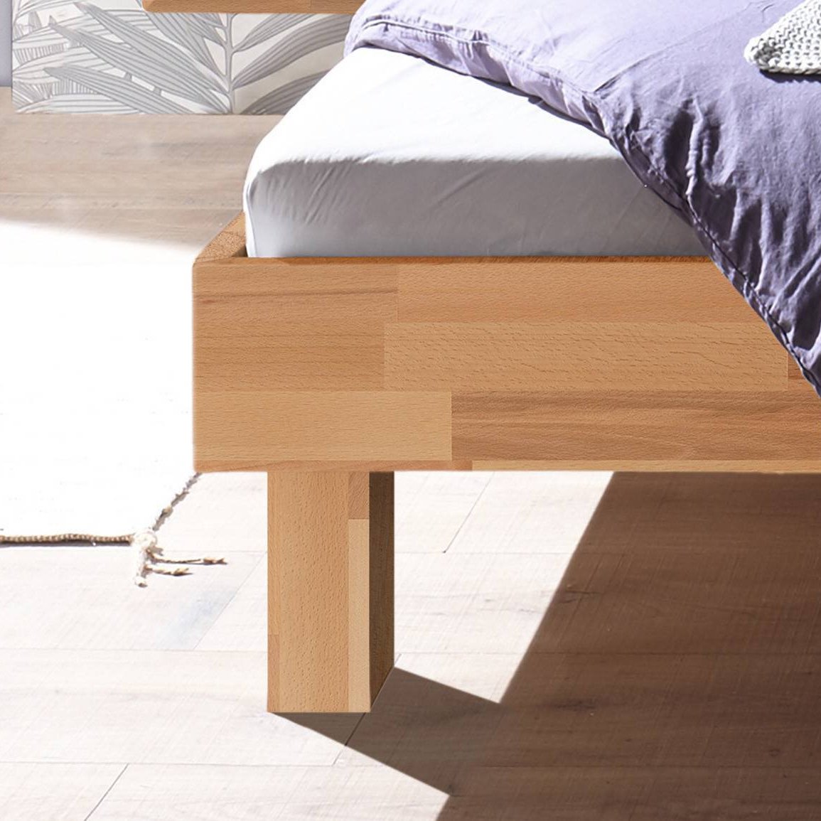 HASENA Bett Prato Gestell Kernbuche 160x200 cm HASENA Bett Prato Gestell Kernbuche 160x200 cm