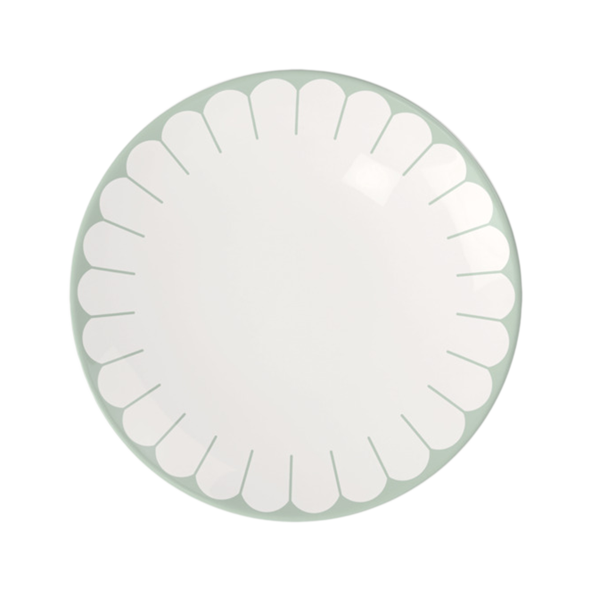 Frühstücksteller Fleur Vert