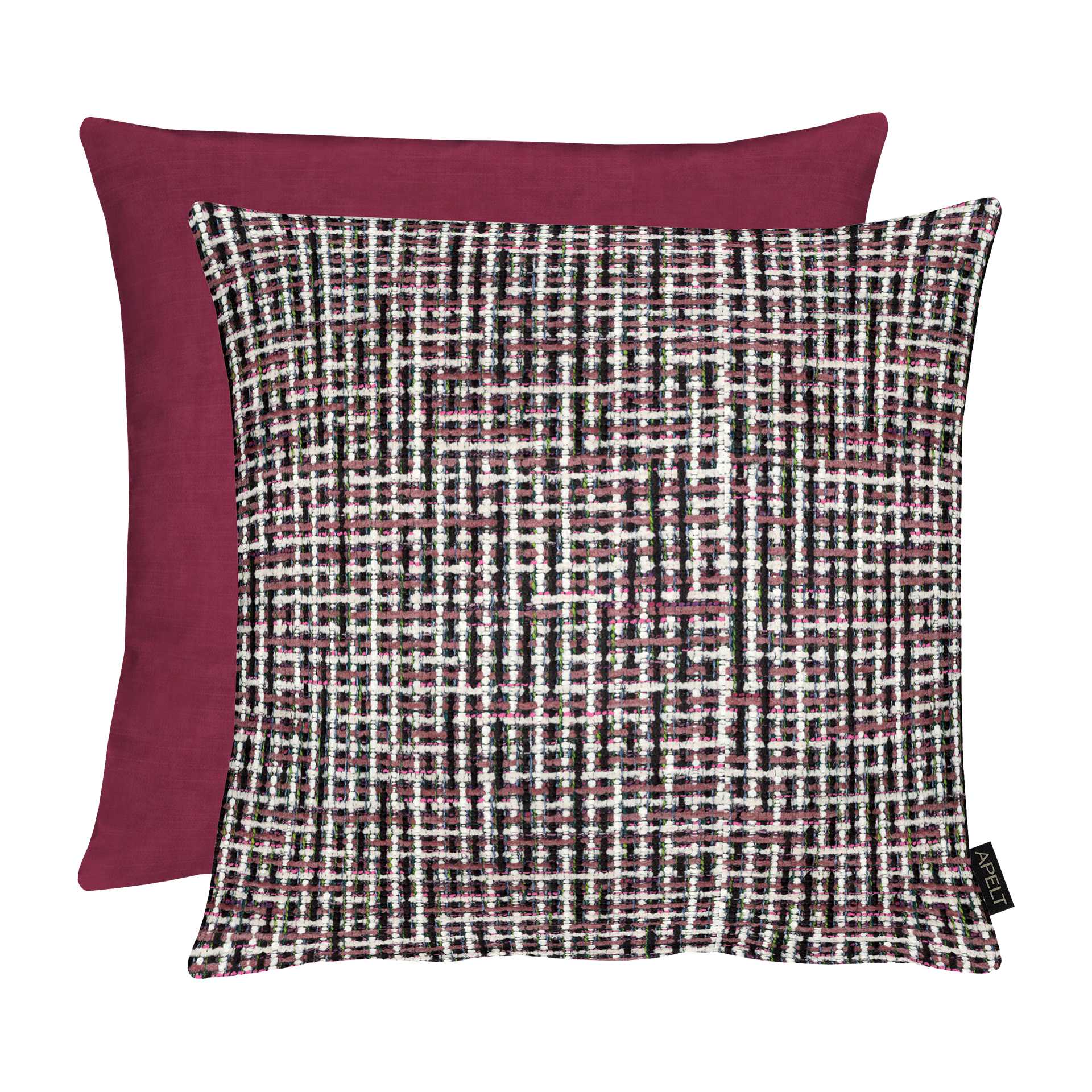 Kissen Molly bordeau 45x45cm Kissen Molly bordeau 45x45cm