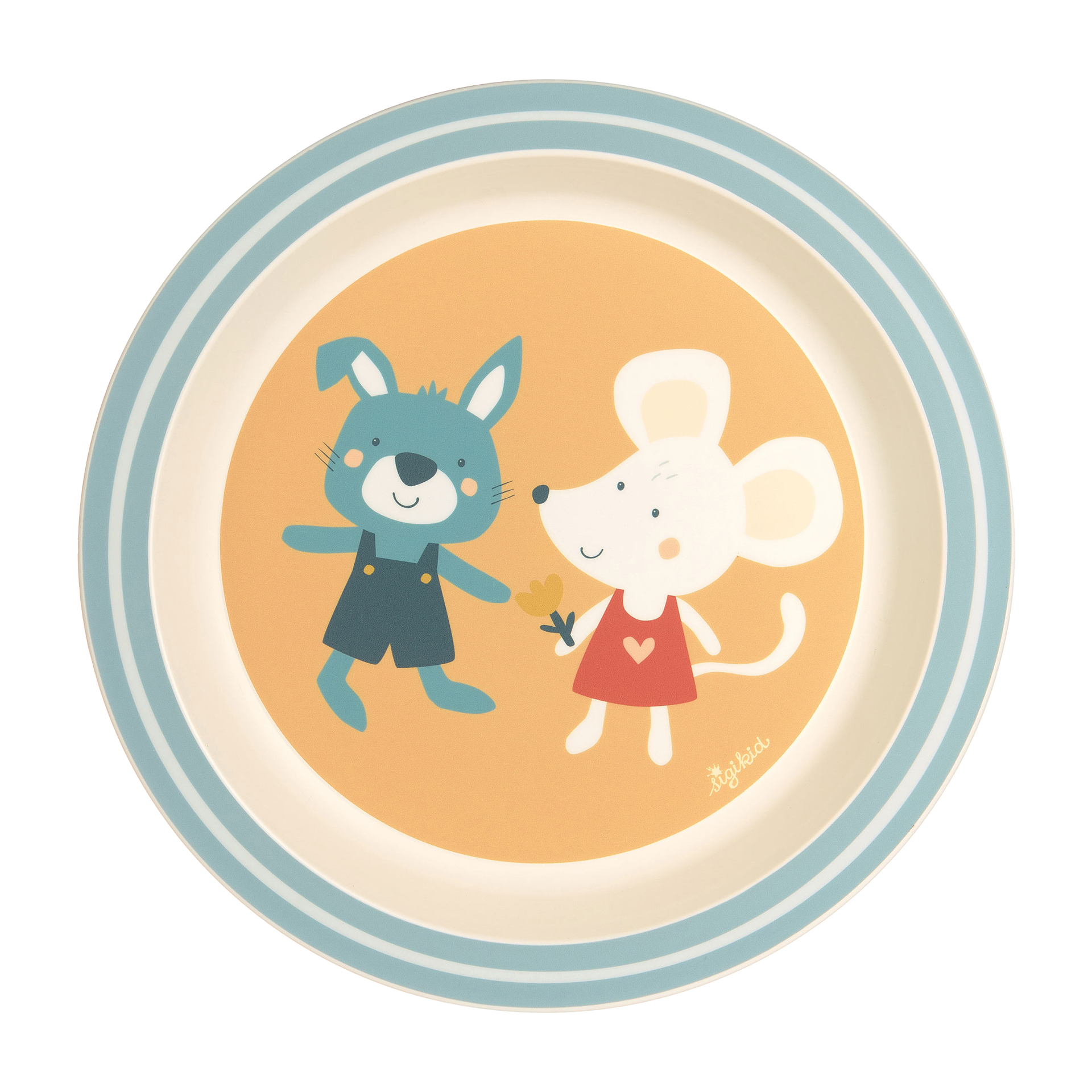 Kindergeschirr Maus, Teller Mehrfarbig Kindergeschirr Maus, Teller Mehrfarbig
