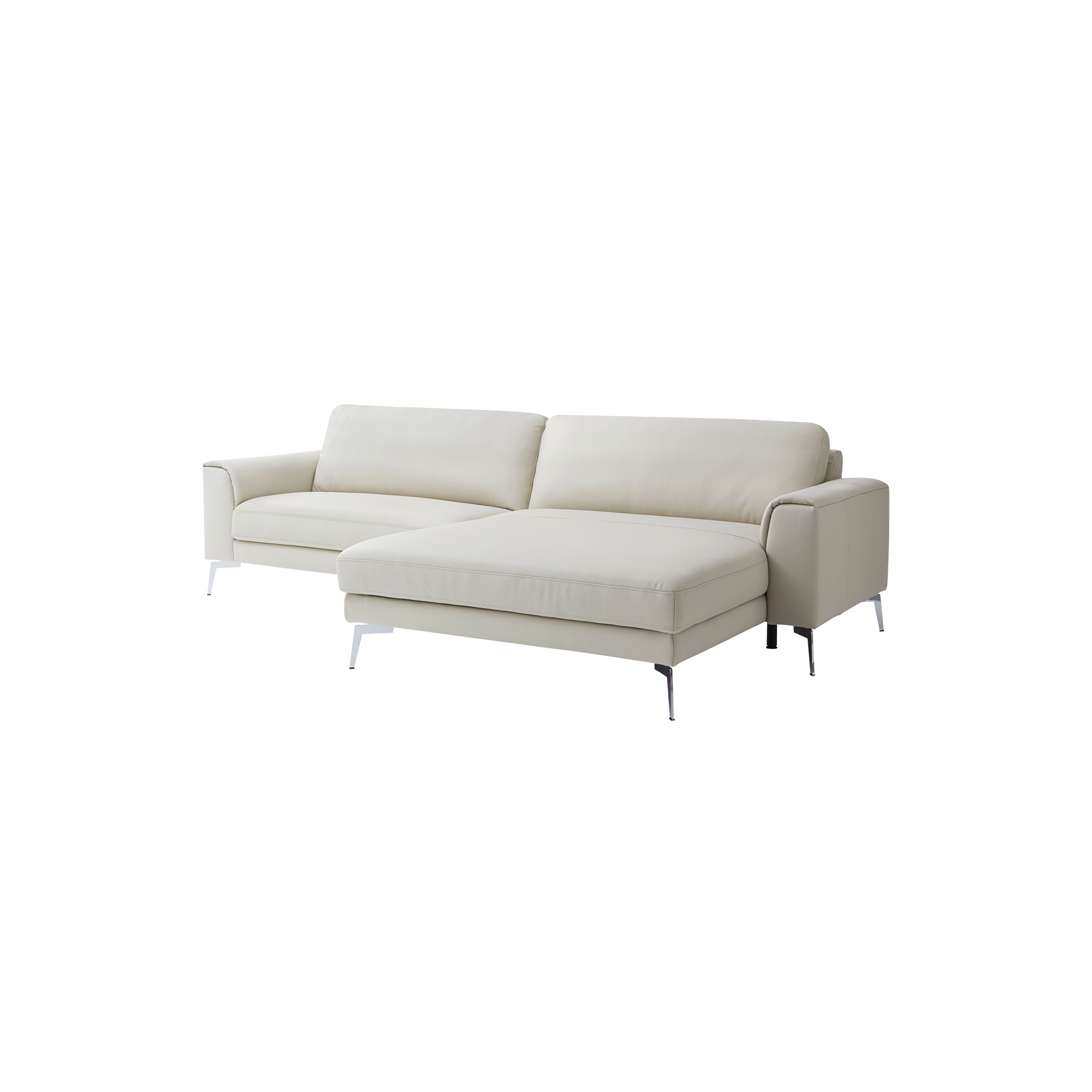 Contur Ecksofa Enna Bezug Leder Weiß Contur Ecksofa Enna Bezug Leder Weiß