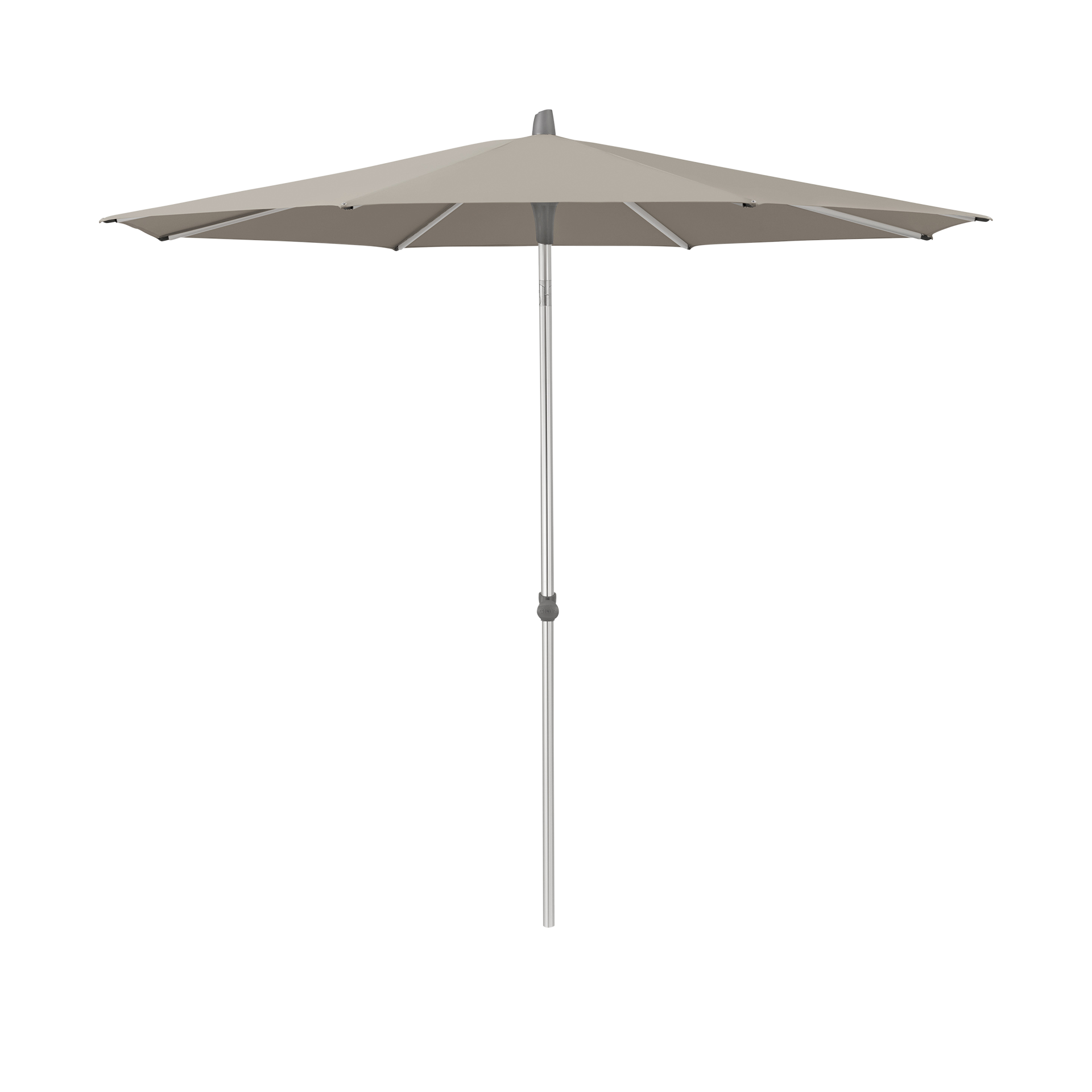 Glatz Sonnenschirm Alu Smart Grau rund 250 Glatz Sonnenschirm Alu Smart Grau rund 250