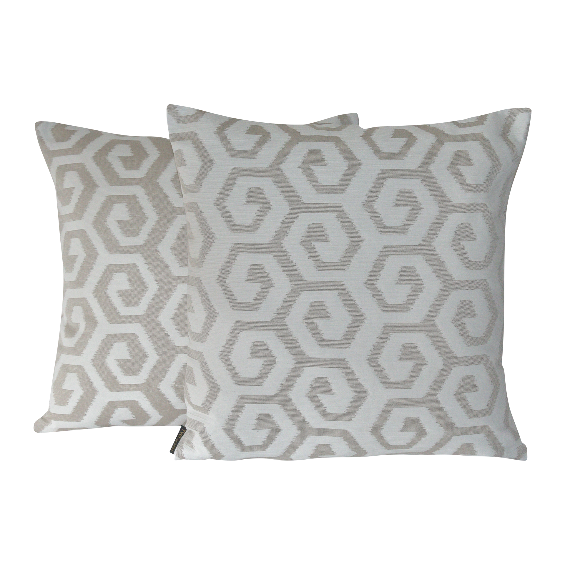 Kissenhülle Grafico Taupe 50x50cm