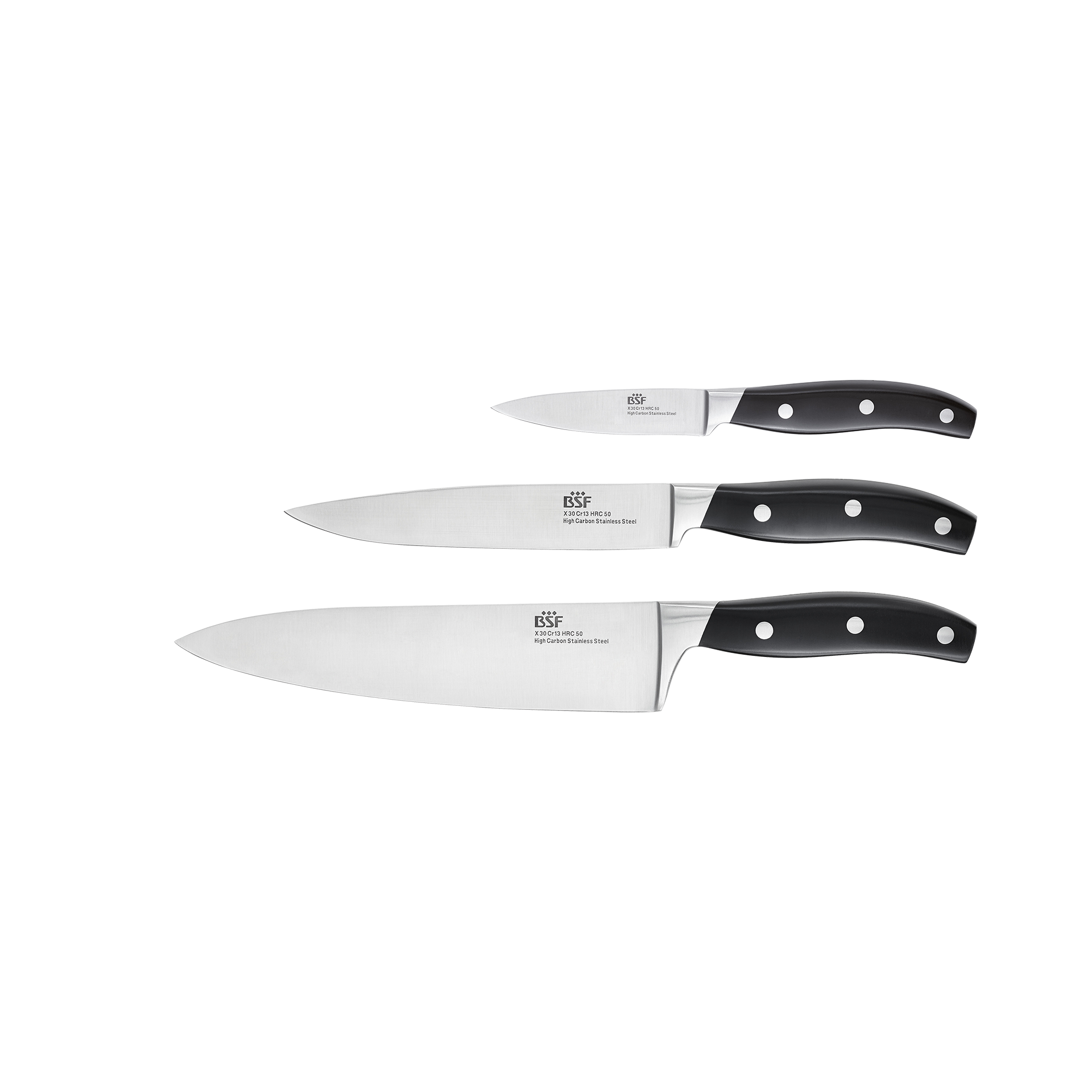 BSF Messer-Set Daytona 3-teilig BSF Messer-Set Daytona 3-teilig
