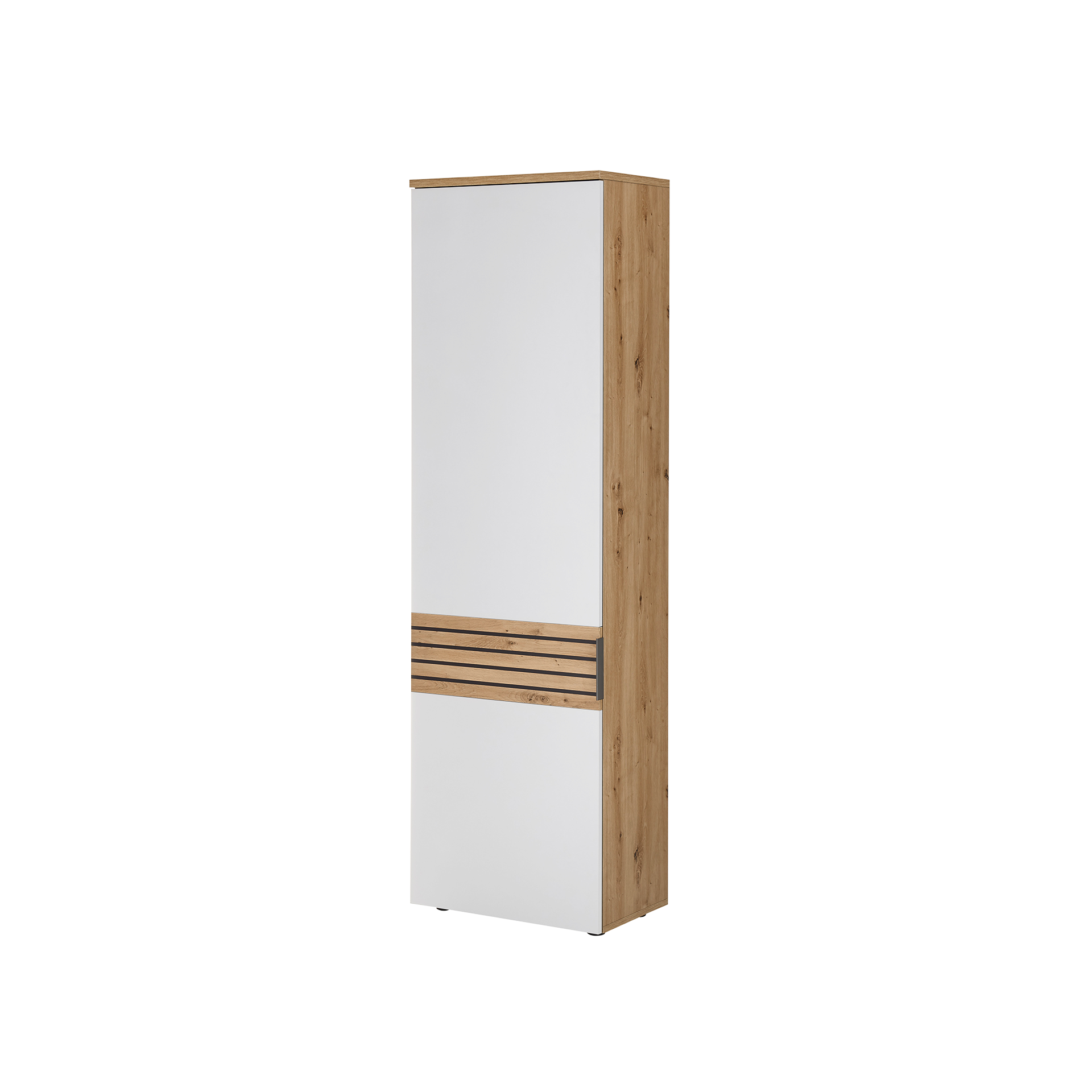 Garderobenschrank Milan Eichefarben