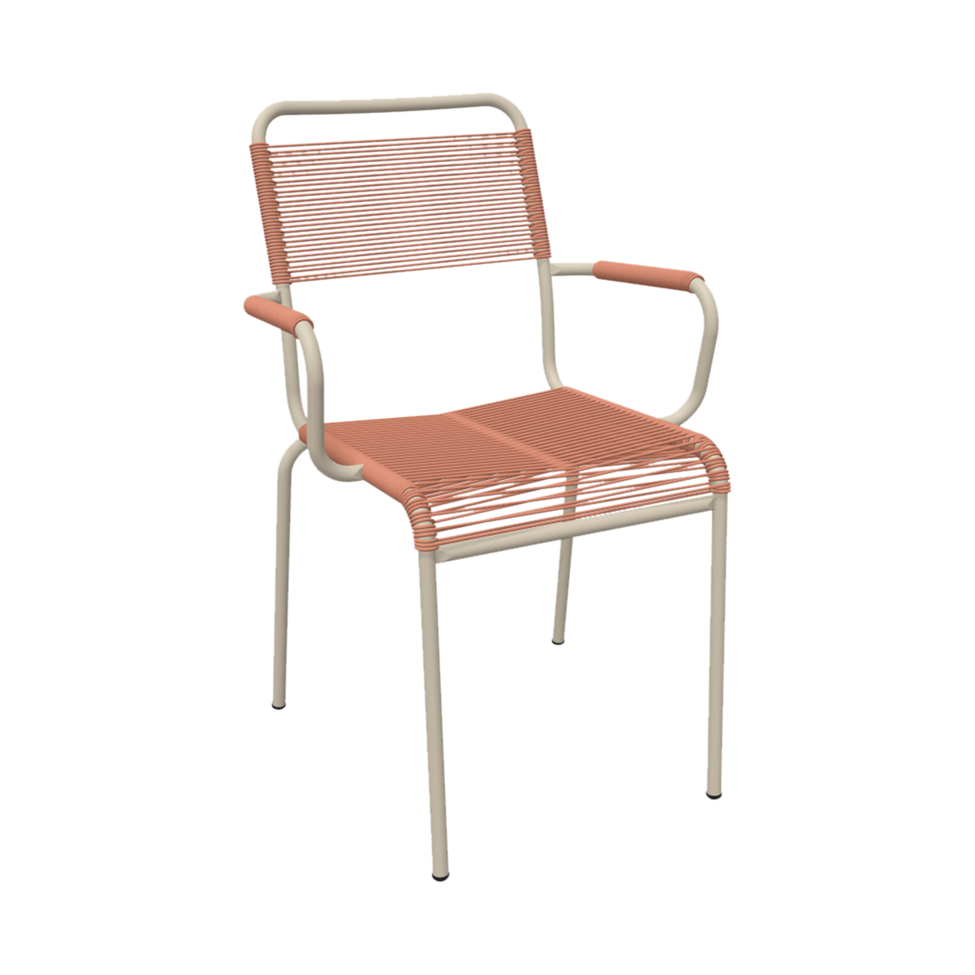 Gartensessel Rigi Spaghetti Orange