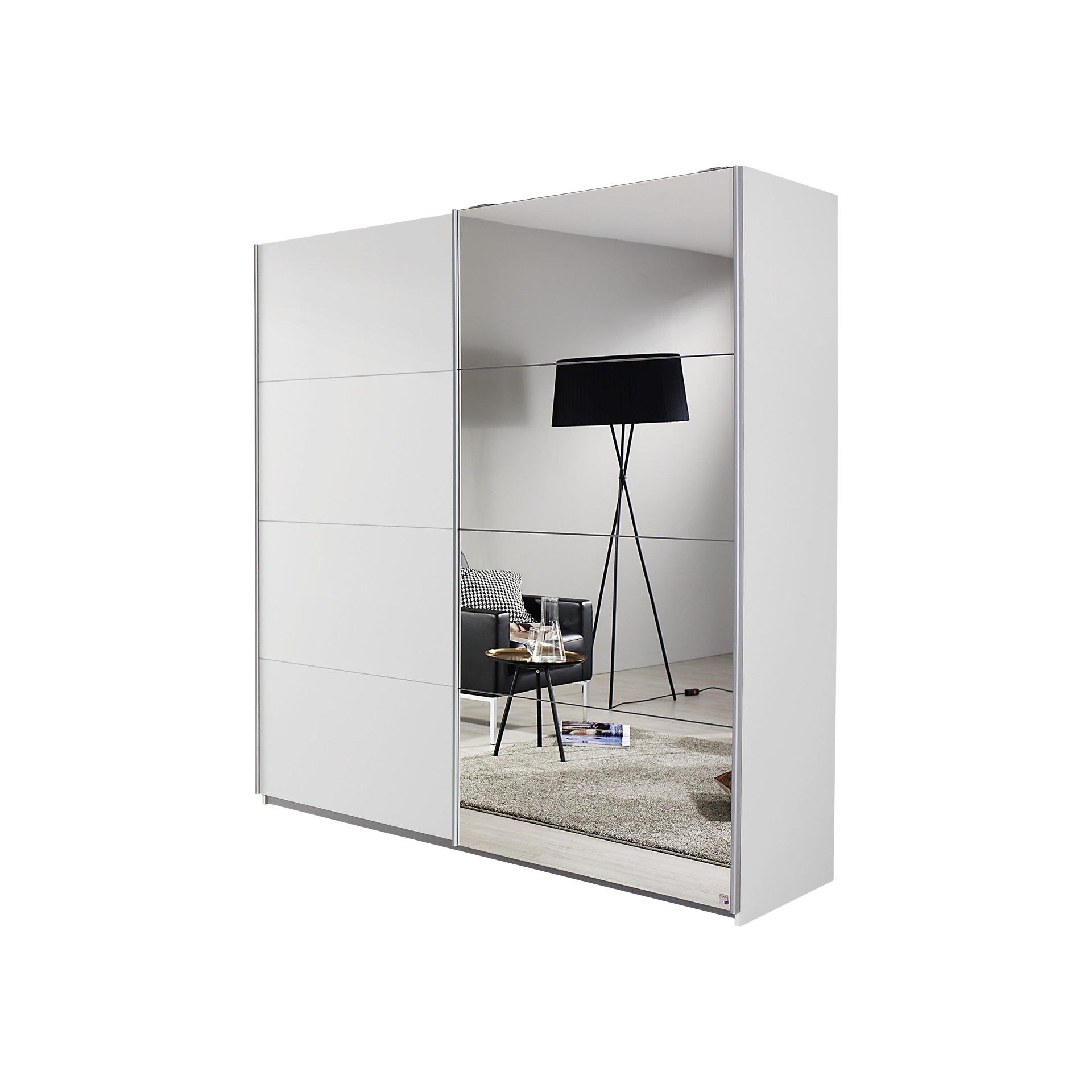 Schwebetürenschrank Sue Weiß 61*181*197 Schwebetürenschrank Sue Weiß 61*181*197