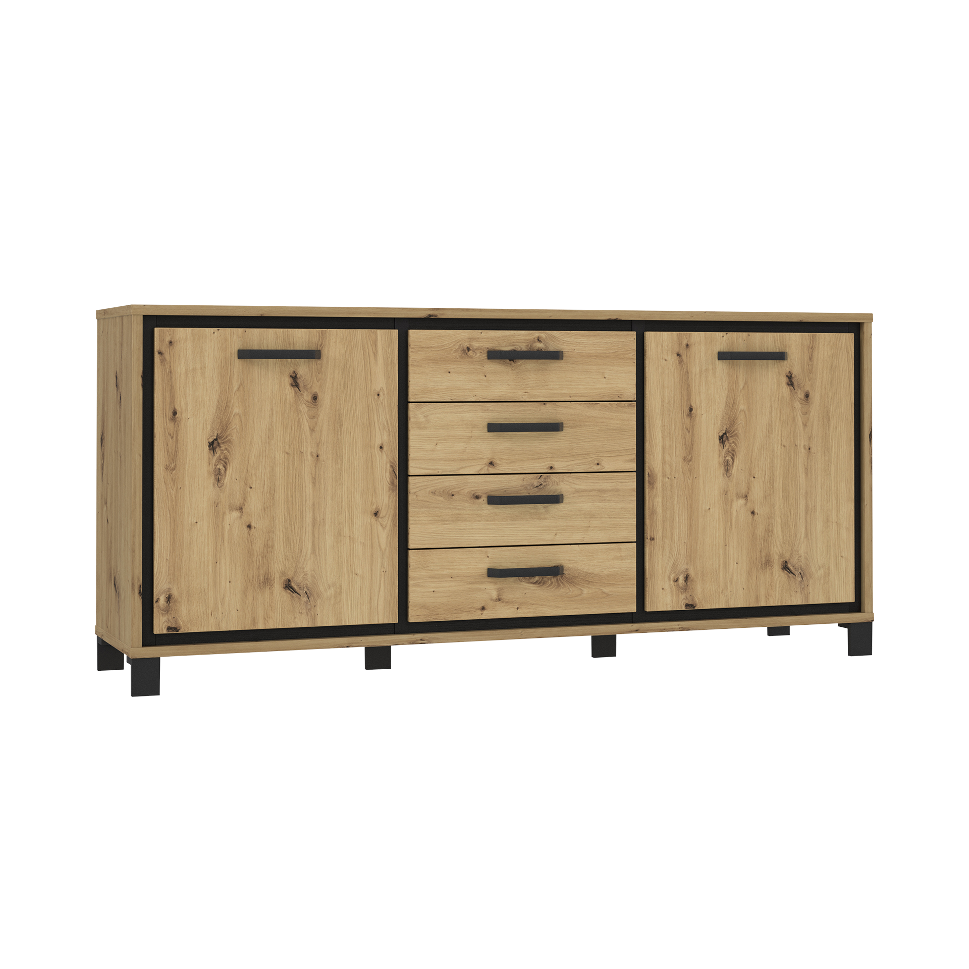 Sideboard Trinidad Eichefarben 41.5*178.4*81.3