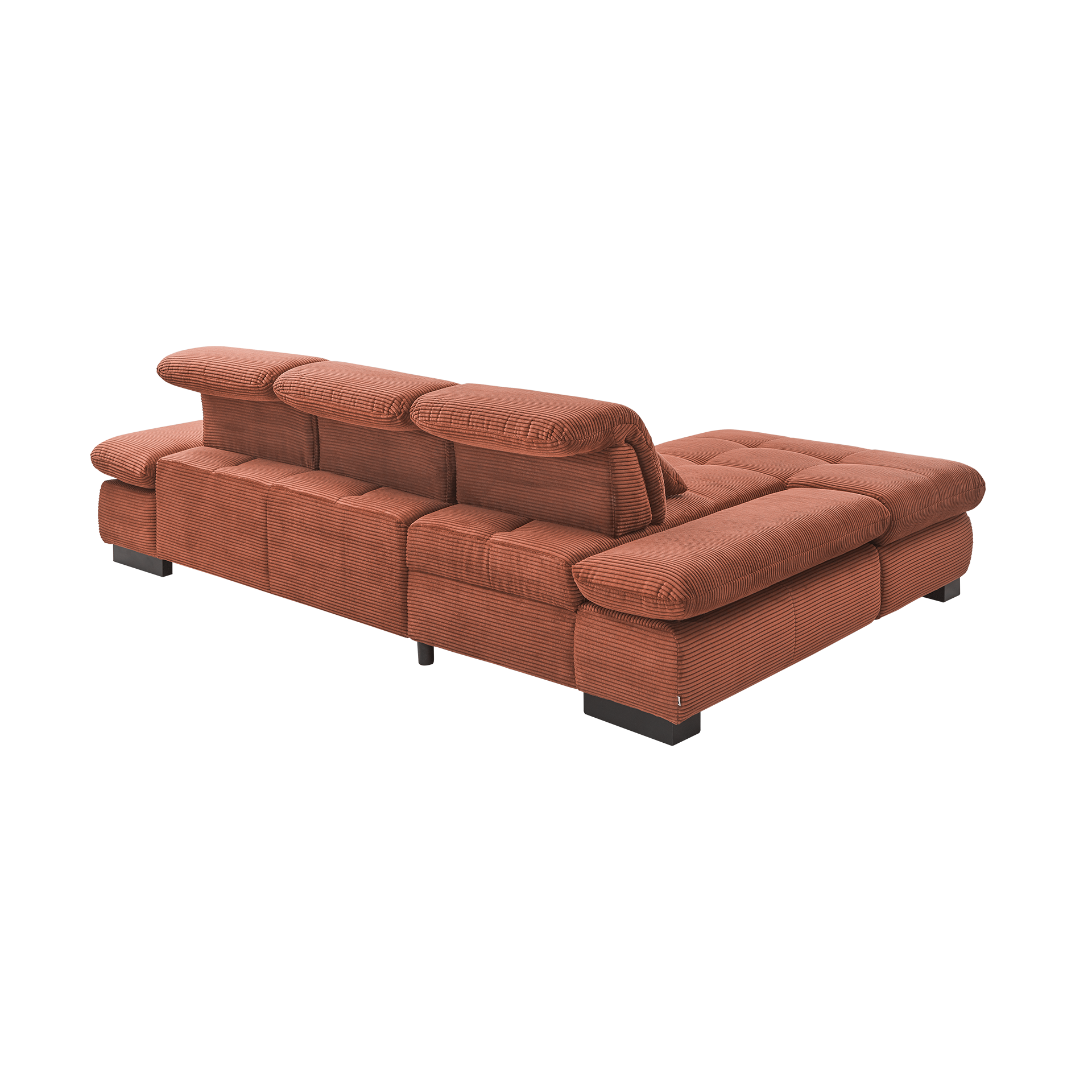 set one by Musterring Ecksofa Cordula Rot Ottomane links set one by Musterring Ecksofa Cordula Rot Ottomane links