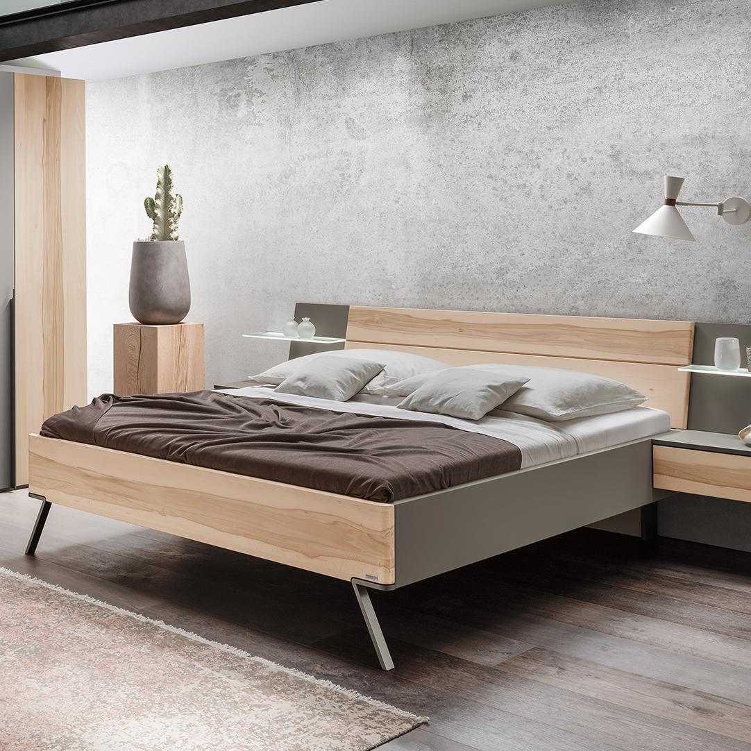 Spilker Bett Paloma 180x200 cm Buchefarben 222*188*95 Spilker Bett Paloma 180x200 cm Buchefarben 222*188*95