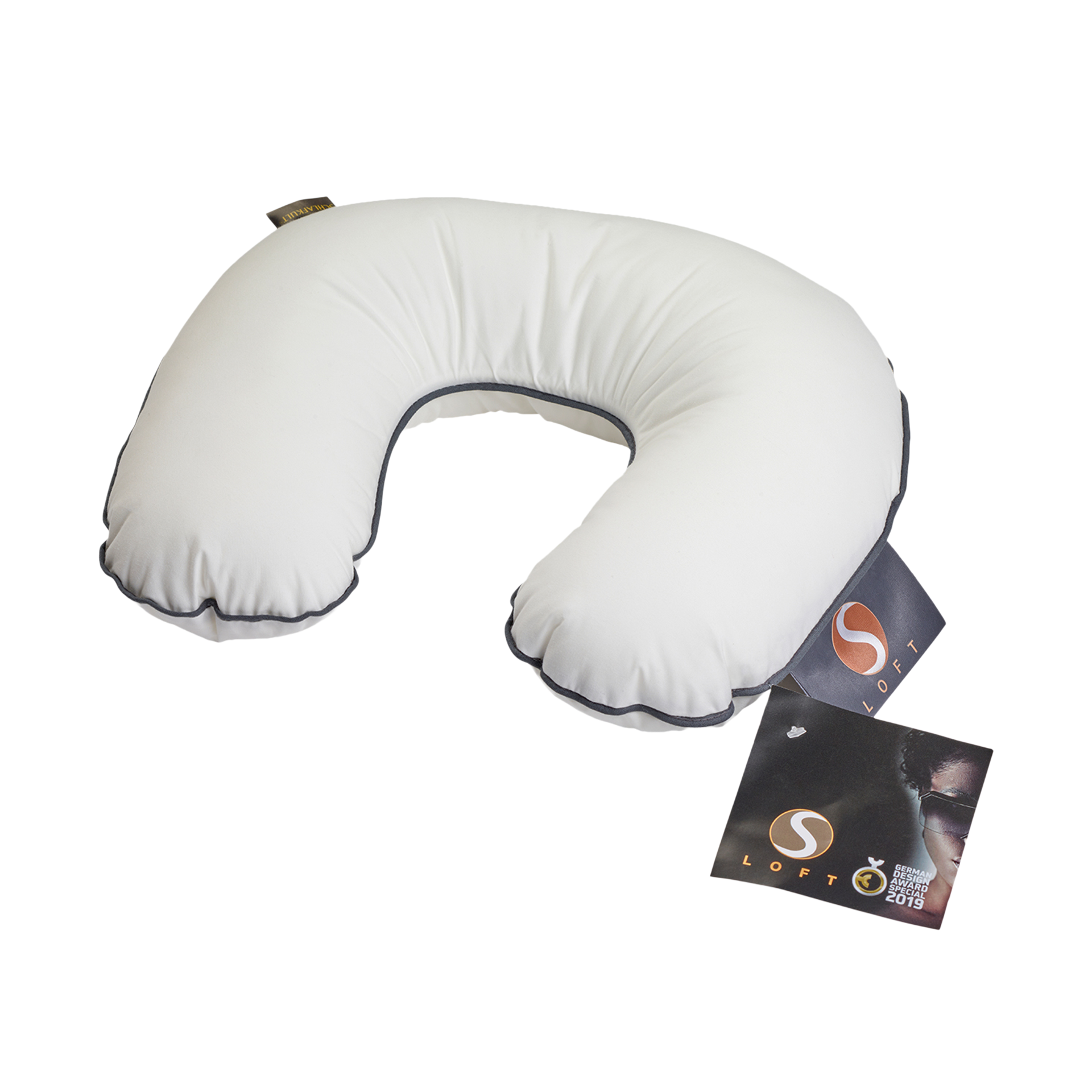 Nackenpolster Nackenhörnchen S-Loft champagnerfarben cm Nackenpolster Nackenhörnchen S-Loft champagnerfarben cm
