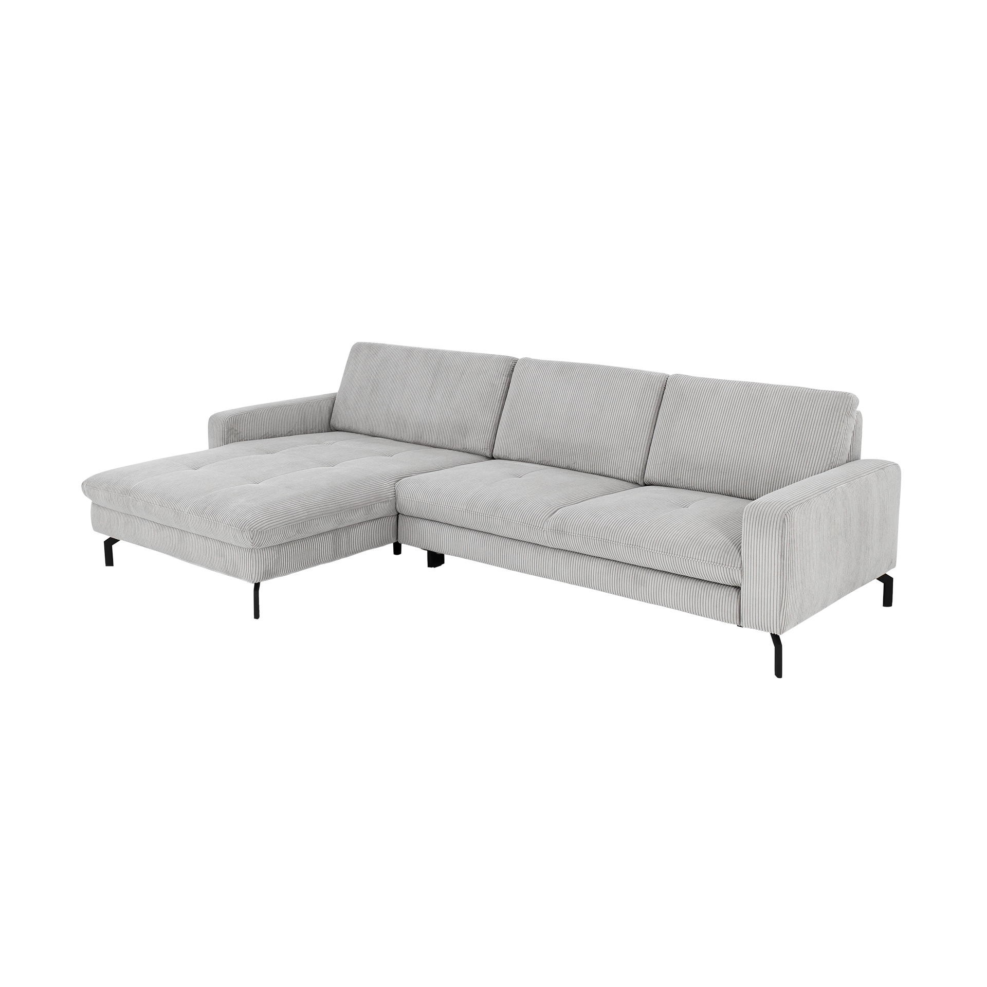 Extroflex Ecksofa Arnfinn Grau Ottomane links Extroflex Ecksofa Arnfinn Grau Ottomane links