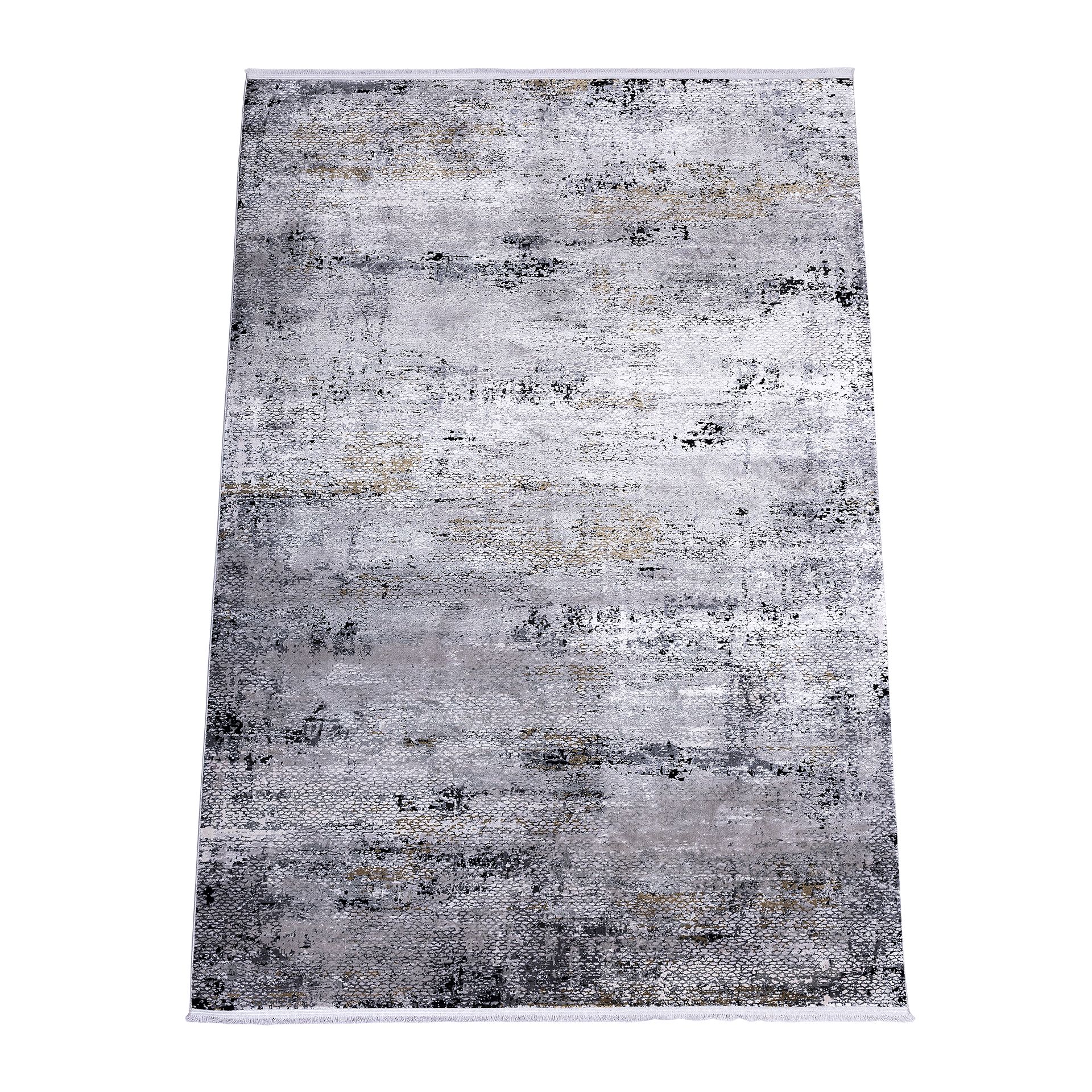 Teppich Atlantis 80x150cm schwarz grau Teppich Atlantis 80x150cm schwarz grau
