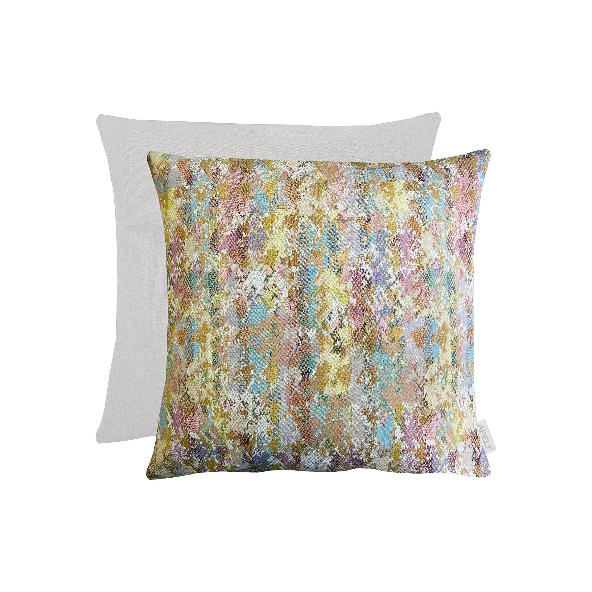 Kissen Charme Gelb-Mint 45x45cm Kissen Charme Gelb-Mint 45x45cm