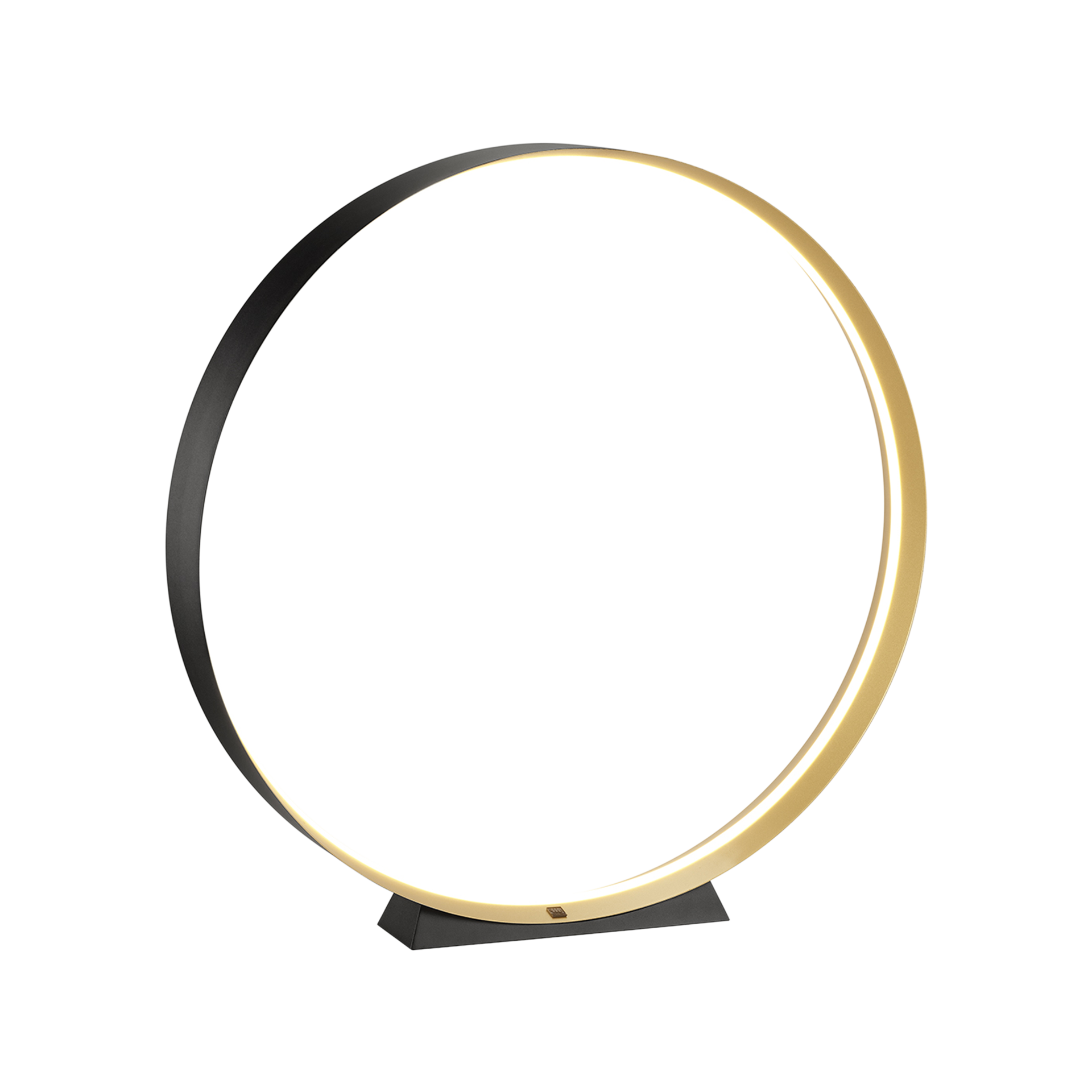 Stehleuchte LOOP Gold Schwarz Stehleuchte LOOP Gold Schwarz