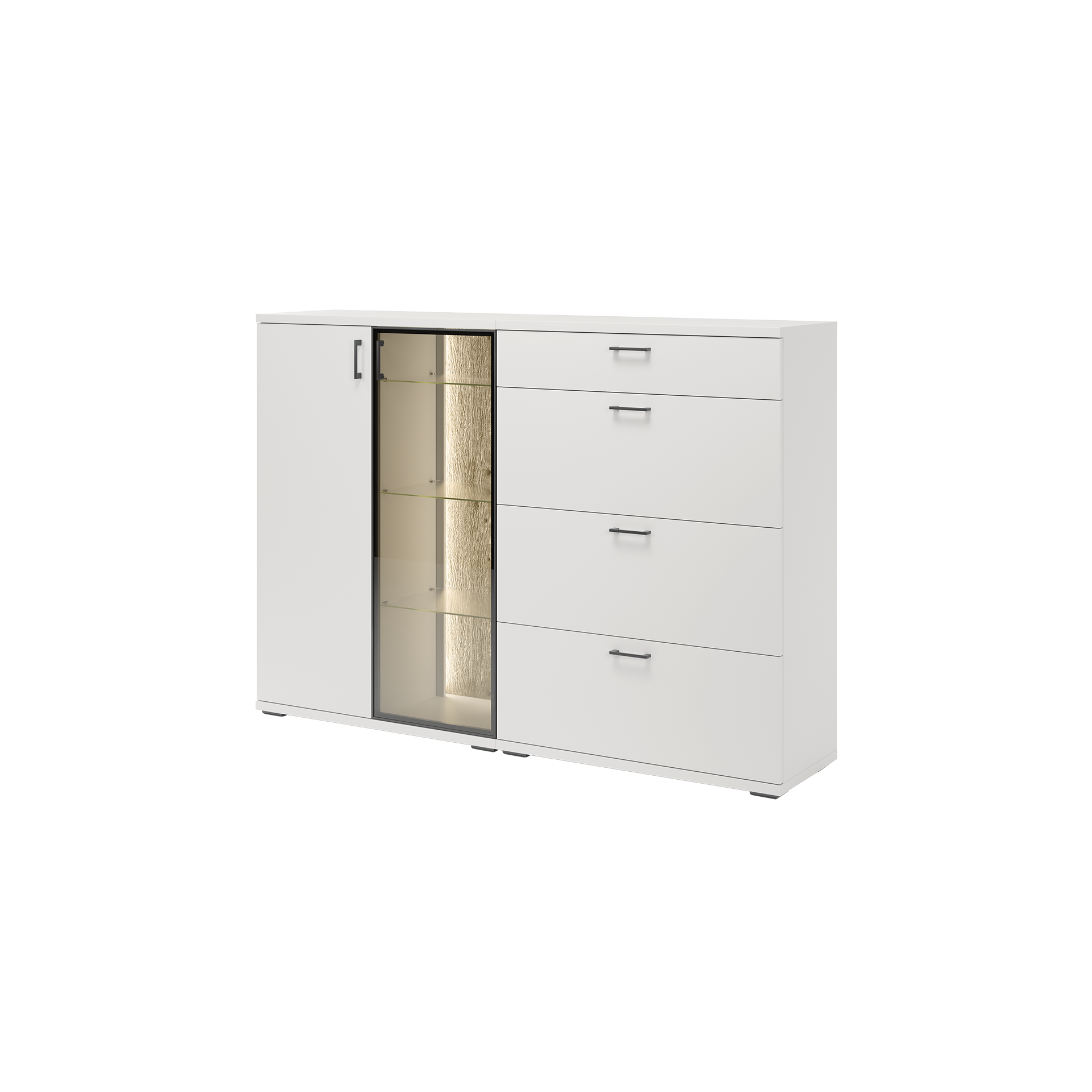 Gallery M branded by Musterring Sideboard Yannik Weiß 40.4*180*126.6 Gallery M branded by Musterring Sideboard Yannik Weiß 40.4*180*126.6