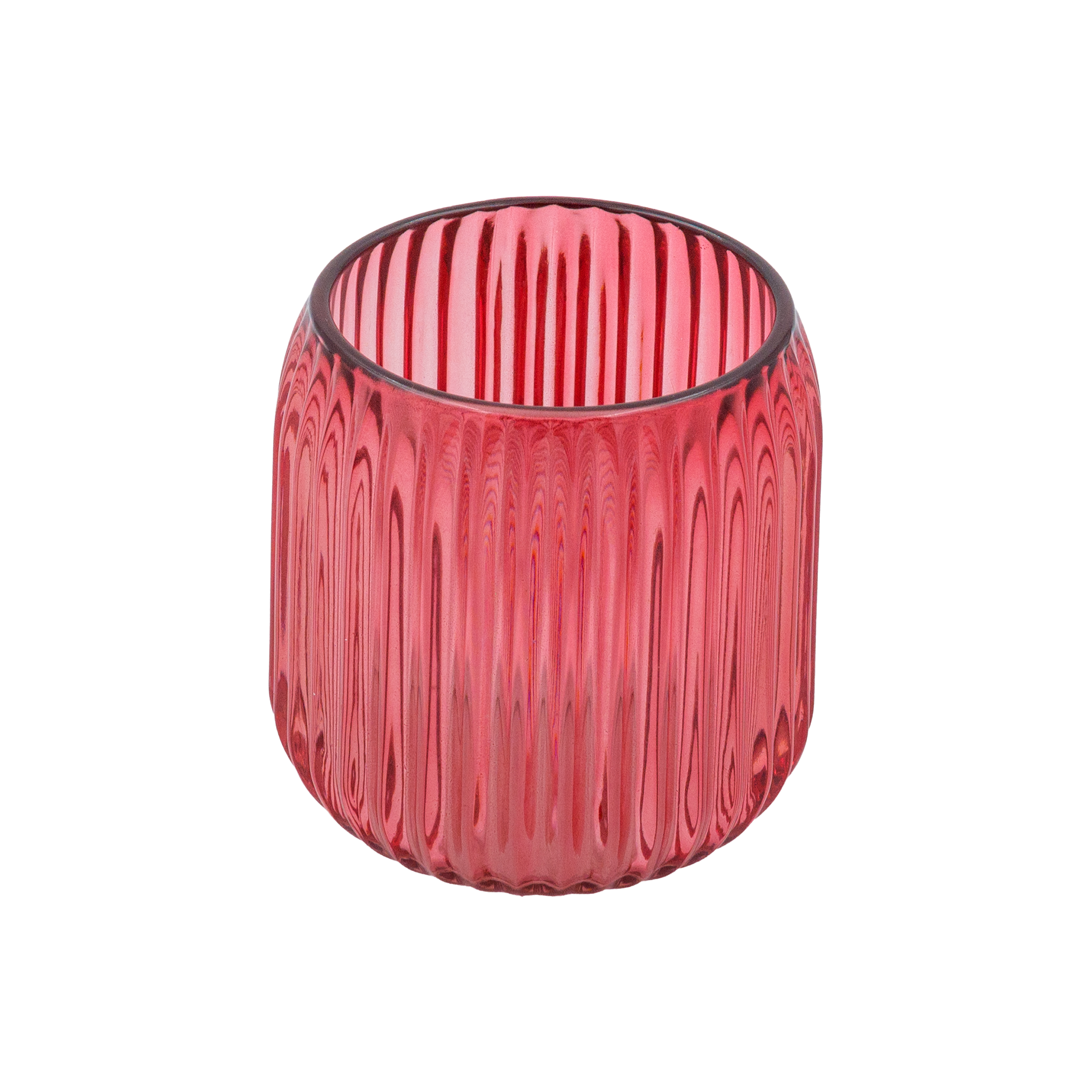 Teelichthalter Tinsel burgundy Teelichthalter Tinsel burgundy